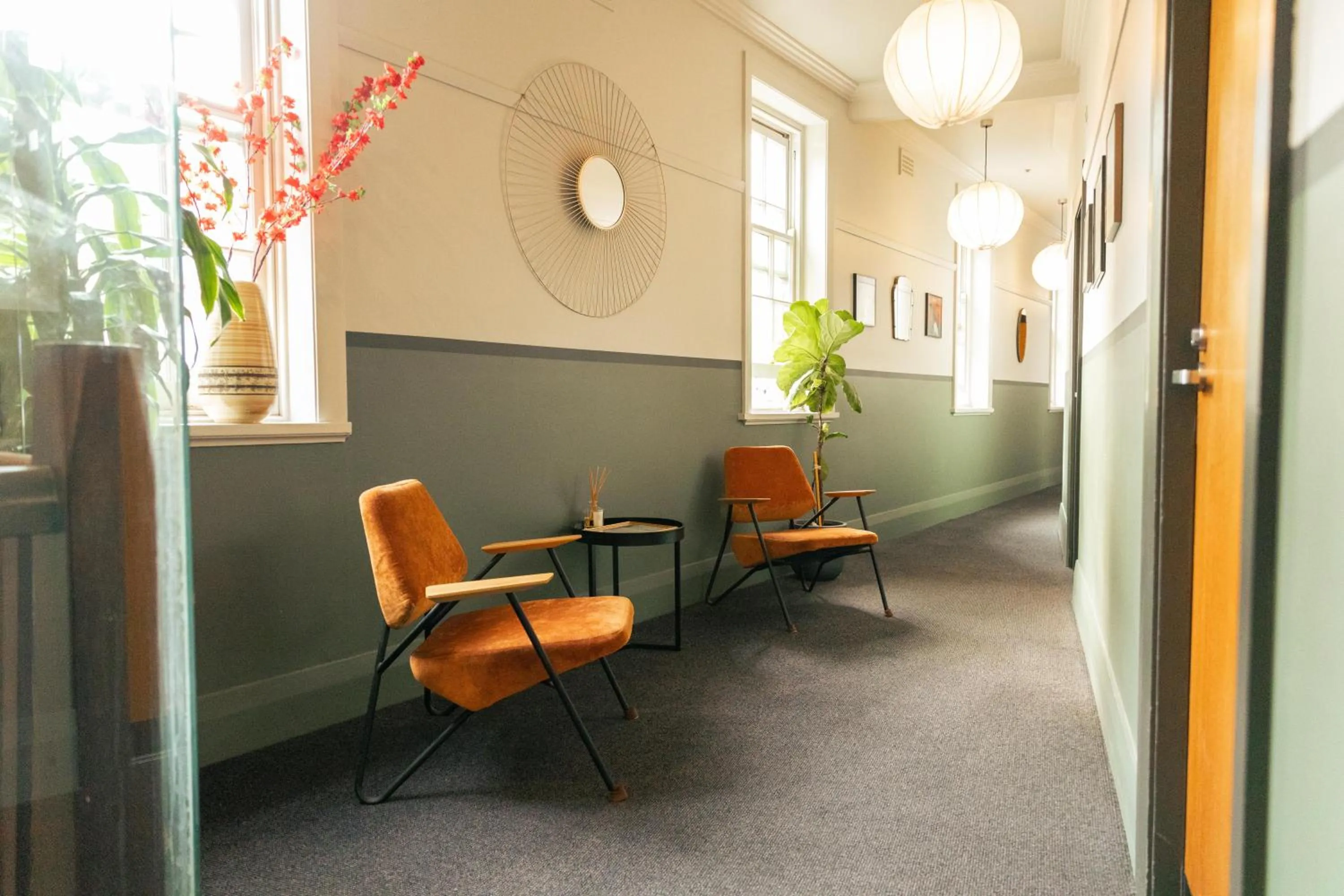 Seating area in Darlo Bar Darlinghurst