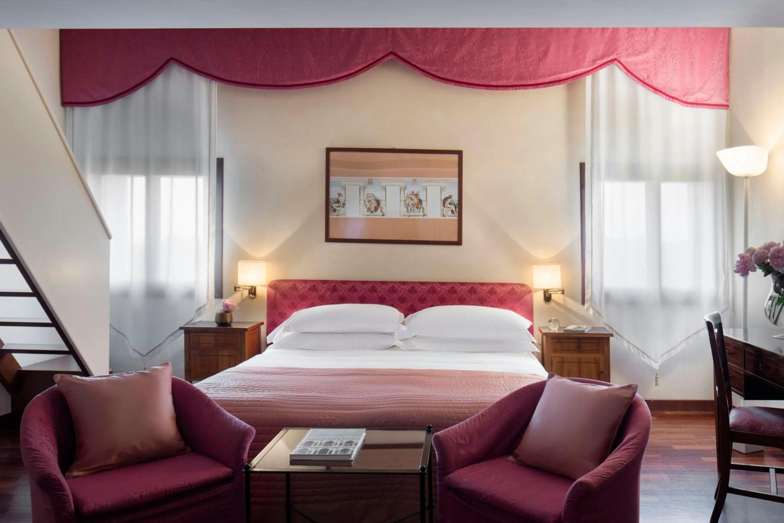 Photo of the whole room, Bed in Villa Michelangelo Vicenza – Starhotels Collezione