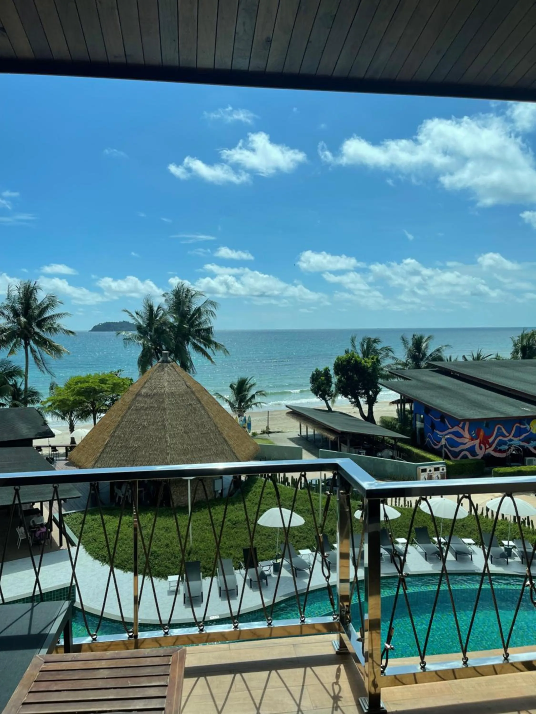 Balcony/Terrace in Kai Bae Beach Resort Koh Chang