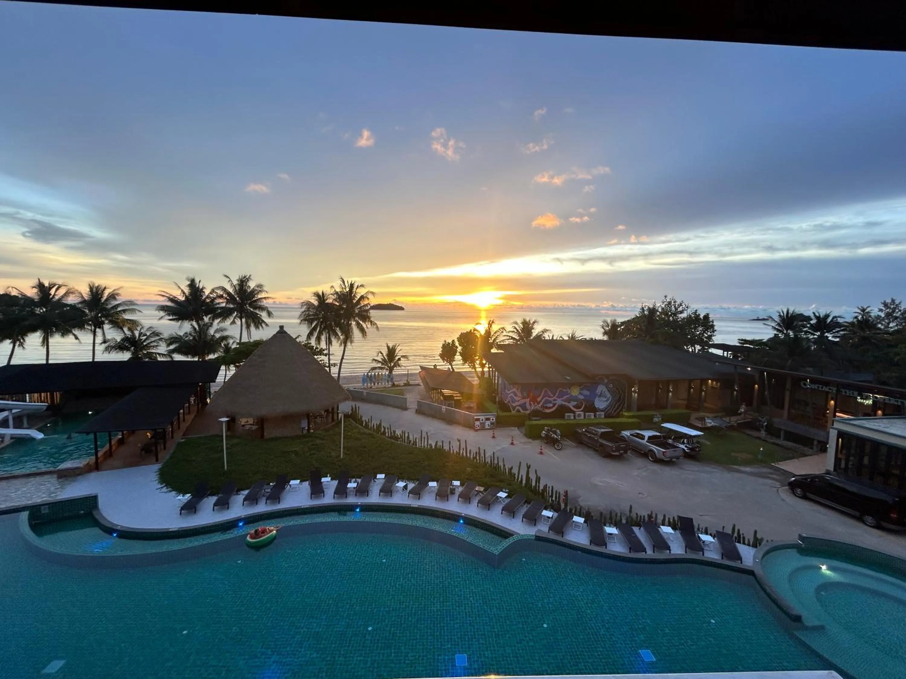 Balcony/Terrace in Kai Bae Beach Resort Koh Chang