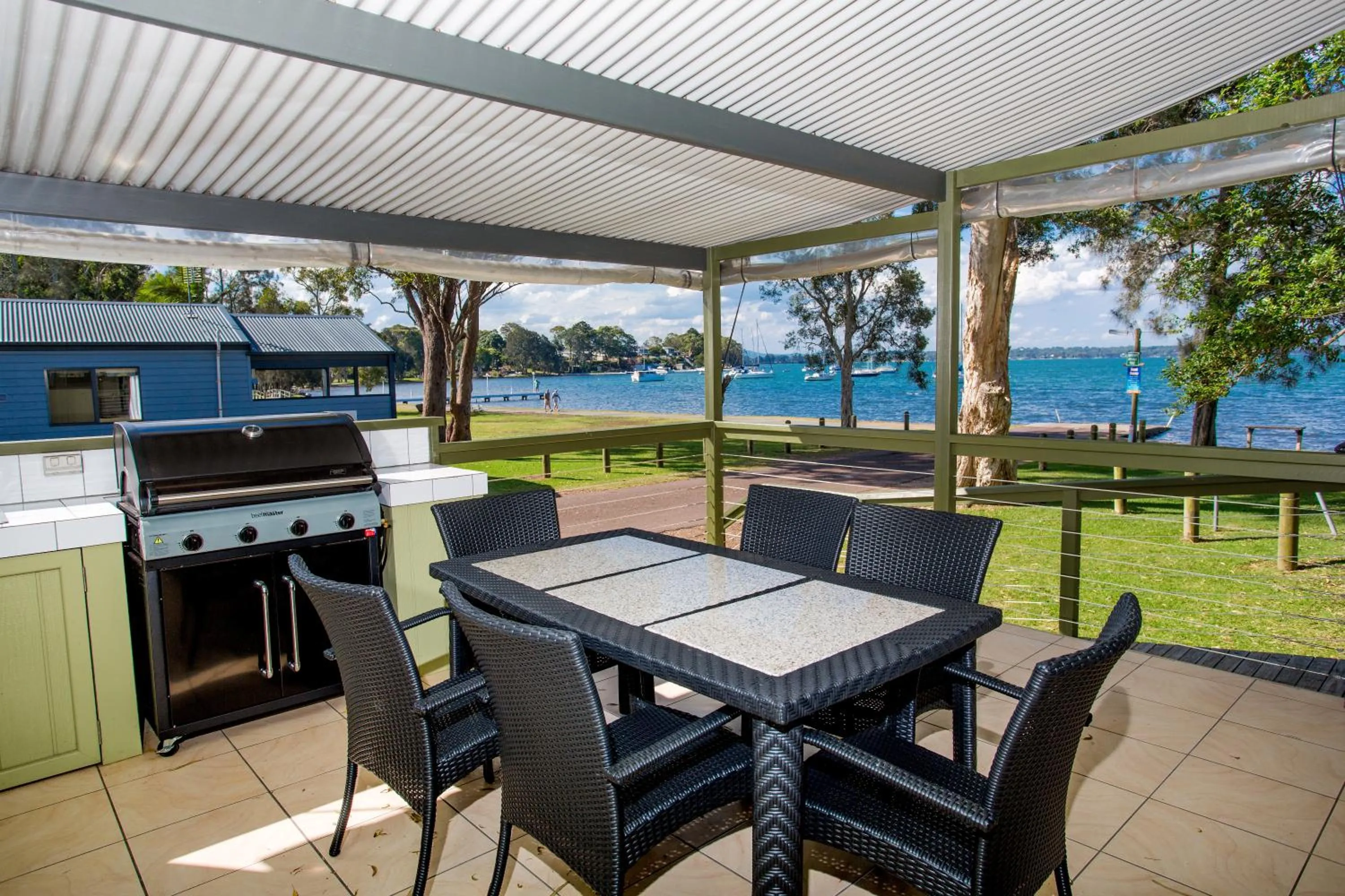BBQ facilities in Ingenia Holidays Lake Macquarie