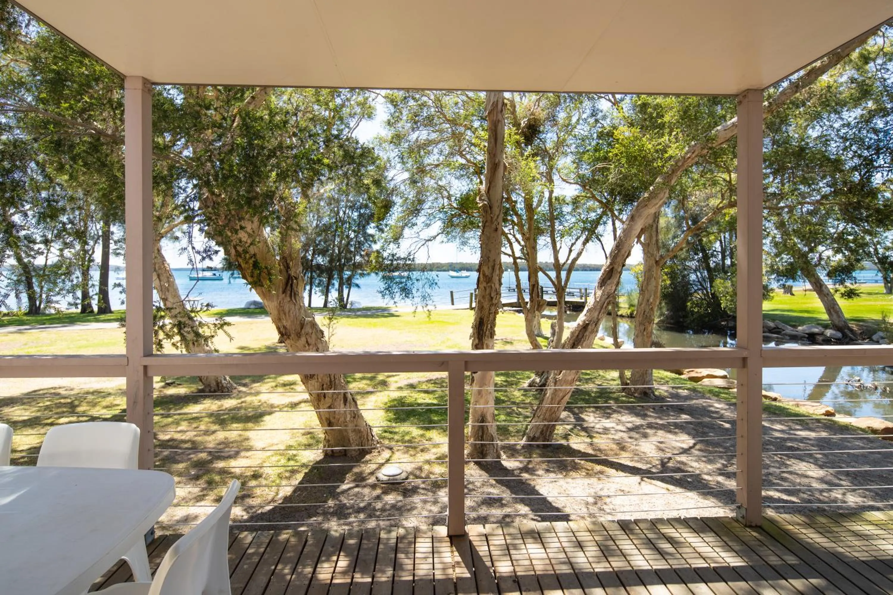 Balcony/Terrace in Ingenia Holidays Lake Macquarie
