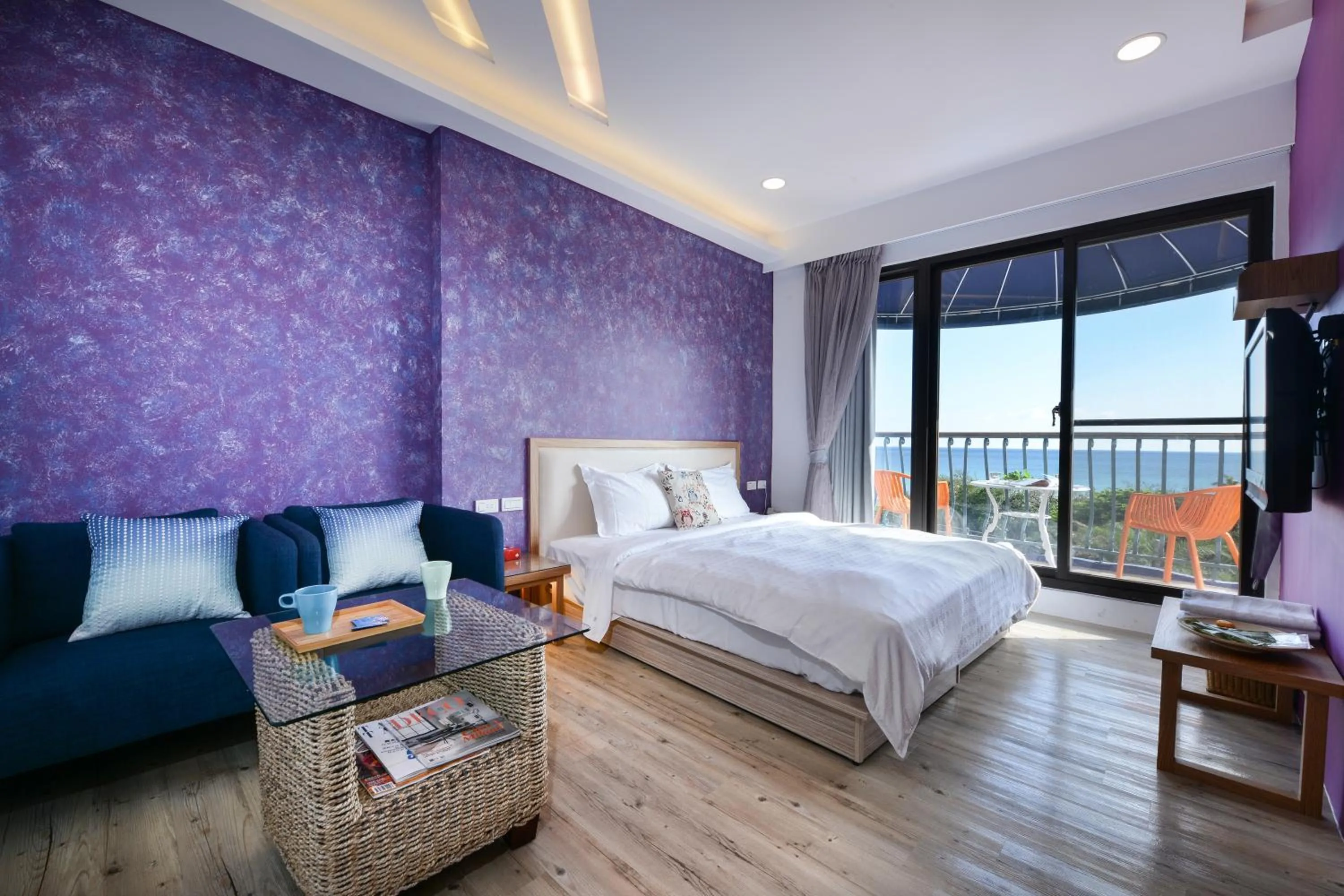 Bed in Kenting Coast Resort