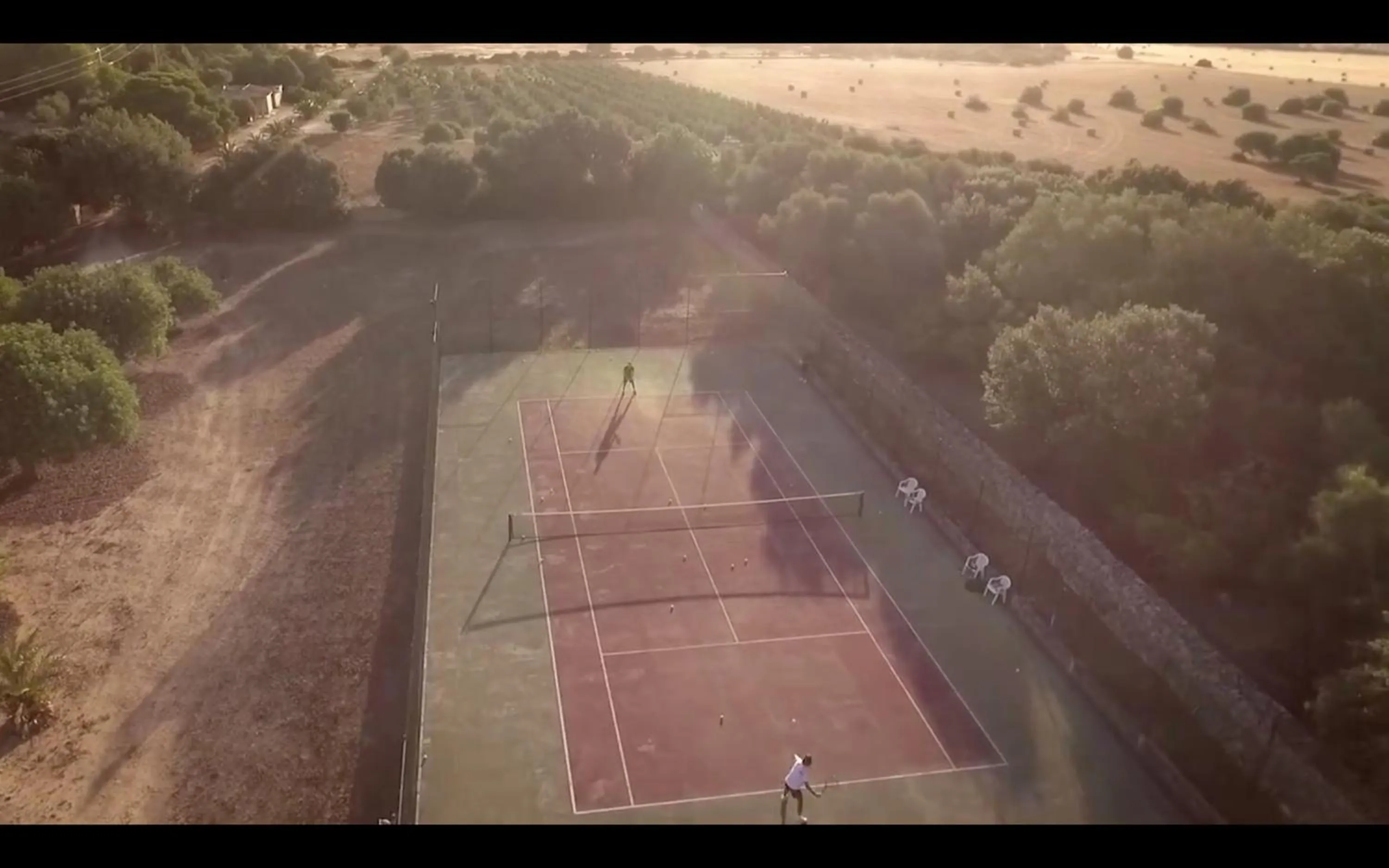 Tennis court in Casal Santa Eulalia