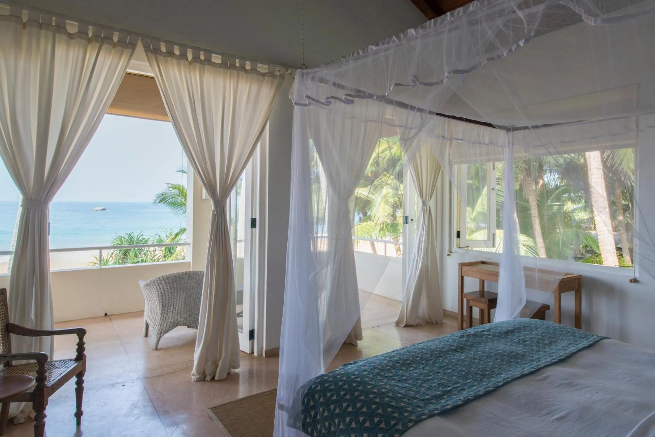 Bedroom, Bed in Sri Villas