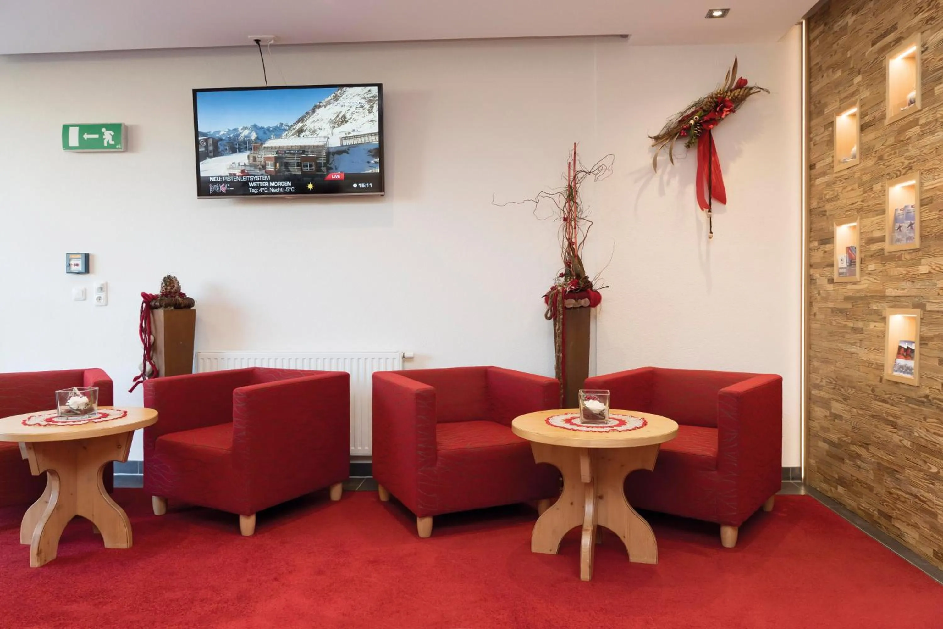 Lobby or reception in Hotel Garni Passeier