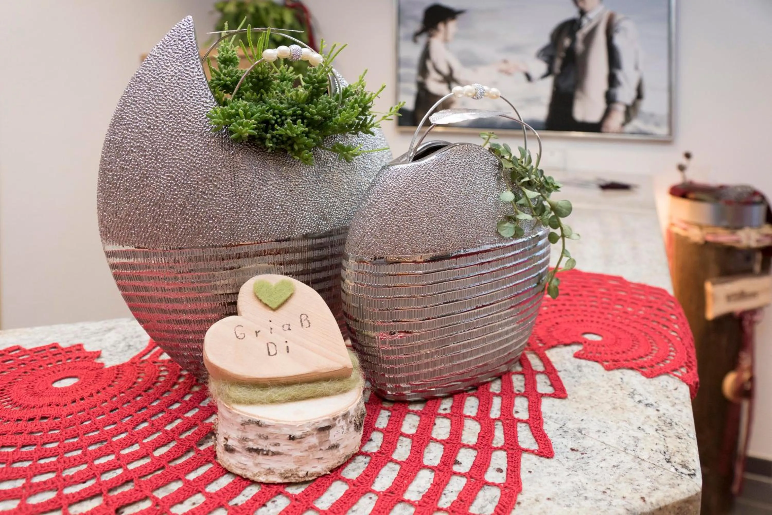 Lobby or reception in Hotel Garni Passeier