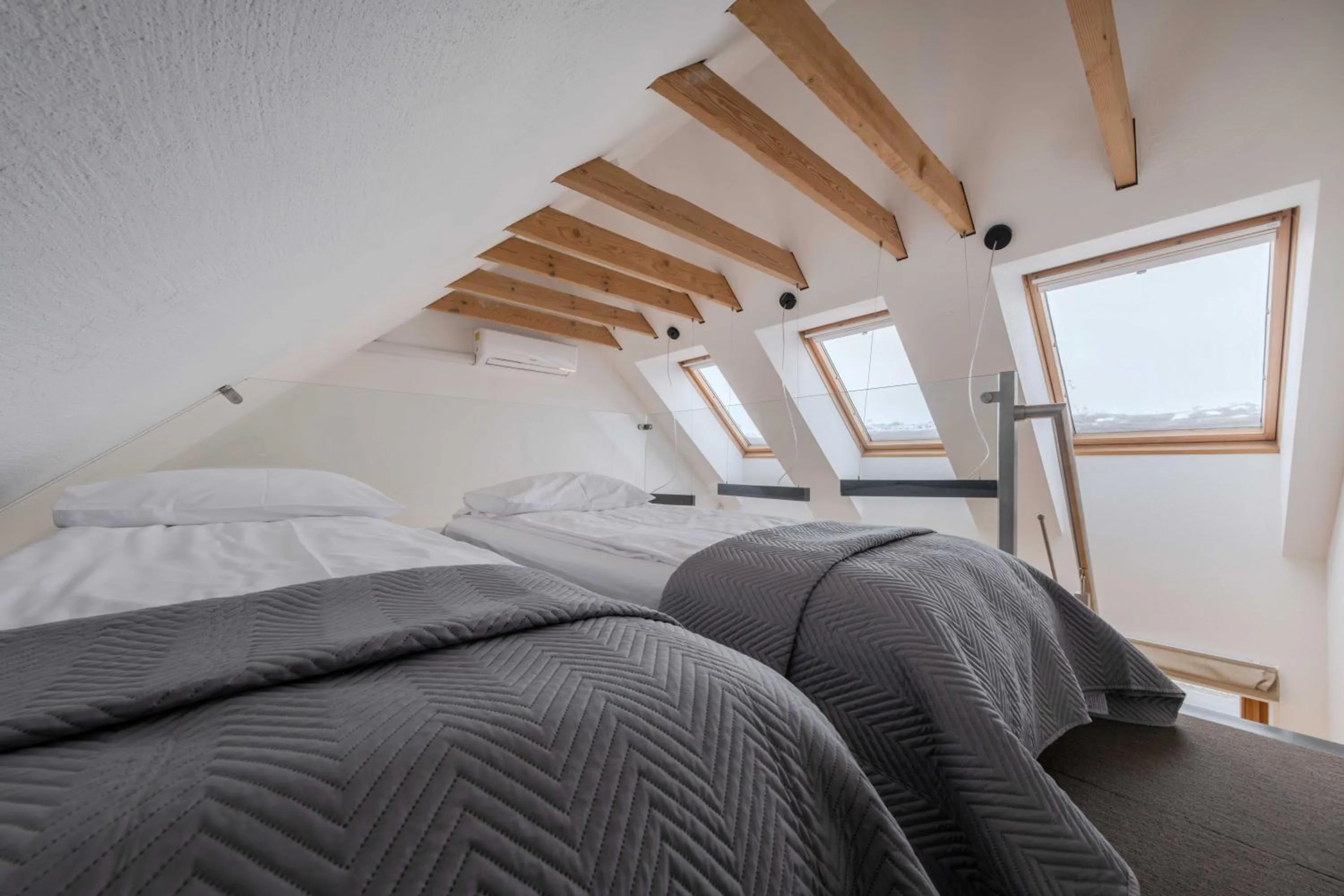 Bed in King Mindaugas Apartments