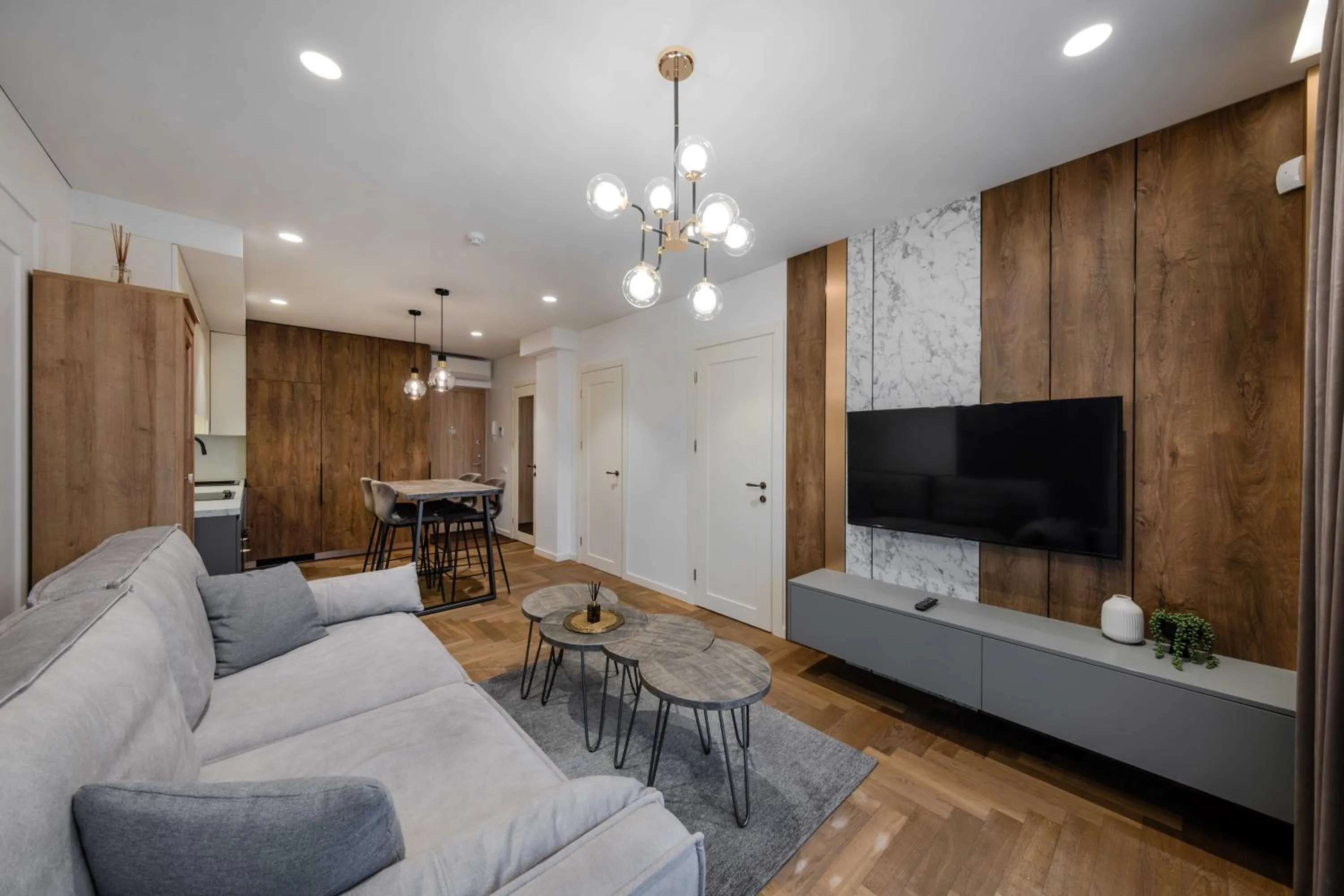 TV and multimedia in King Mindaugas Apartments