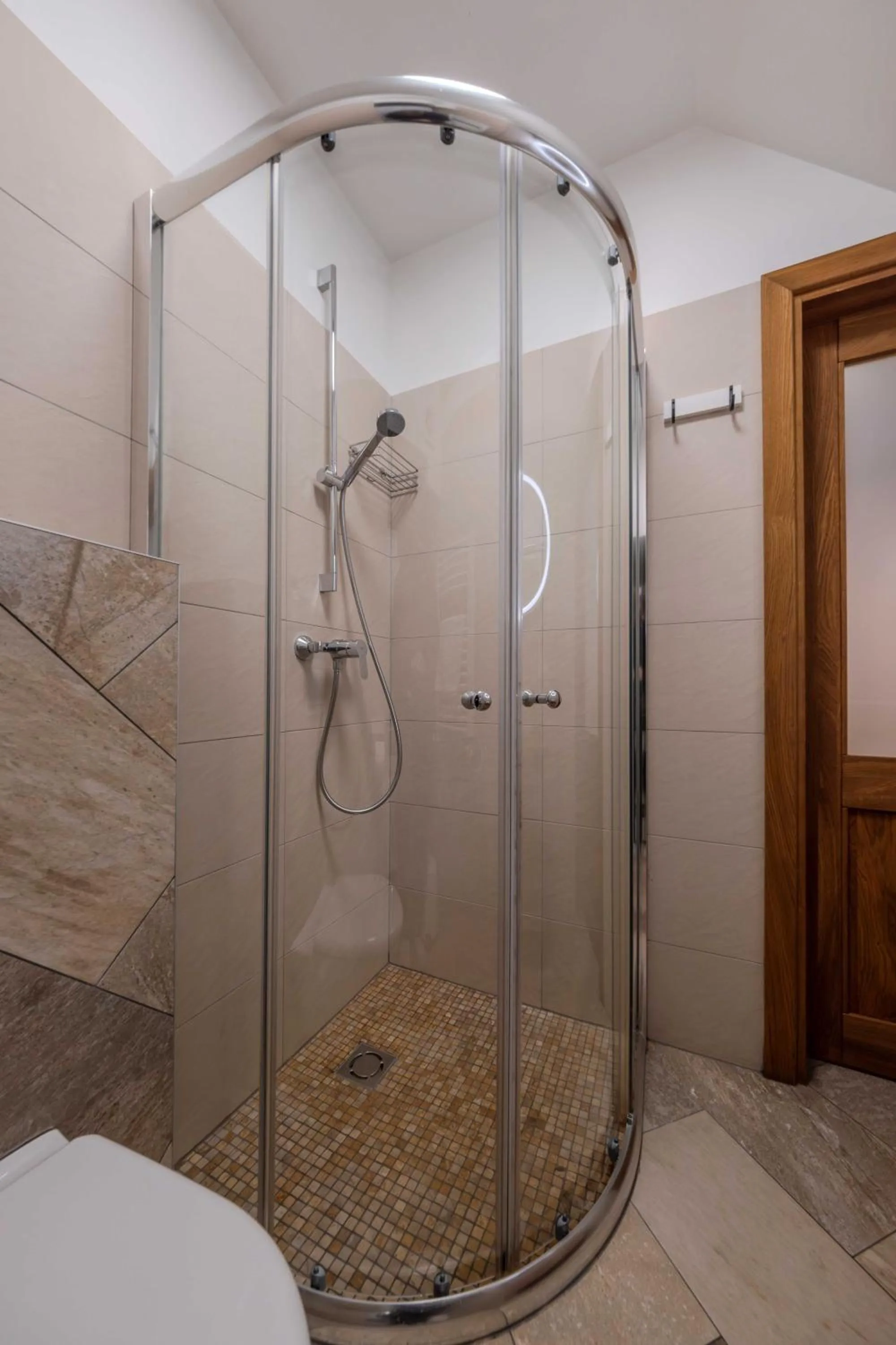 Shower in King Mindaugas Apartments