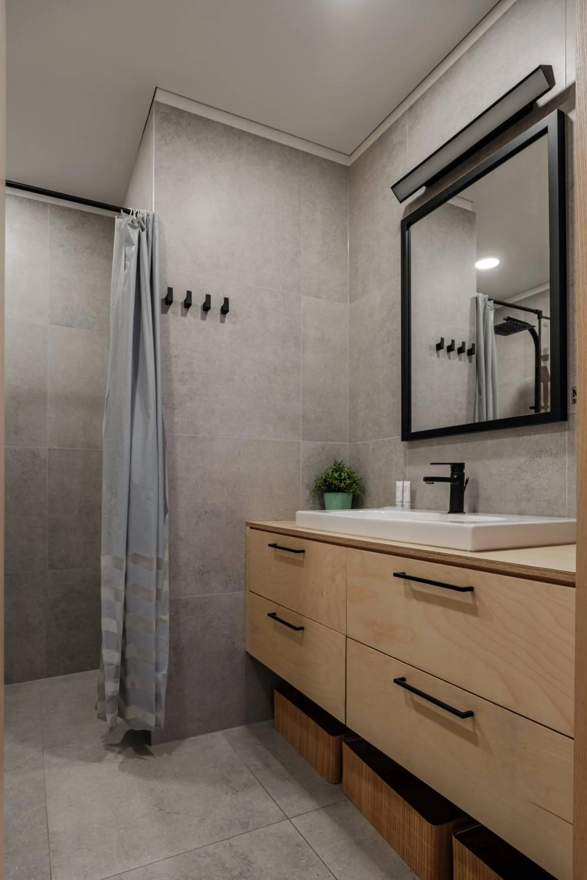 Bathroom in King Mindaugas Apartments