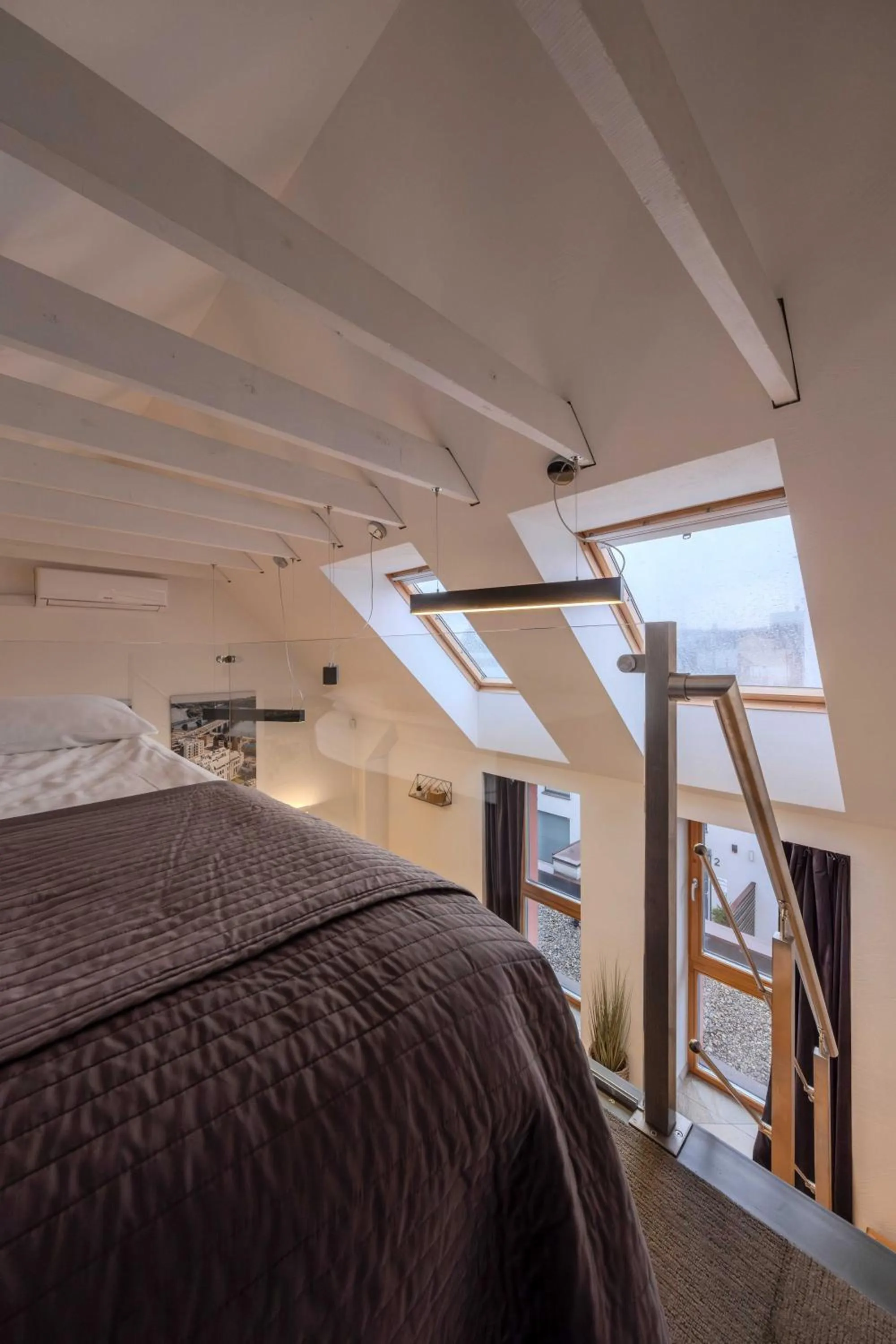 Bed in King Mindaugas Apartments