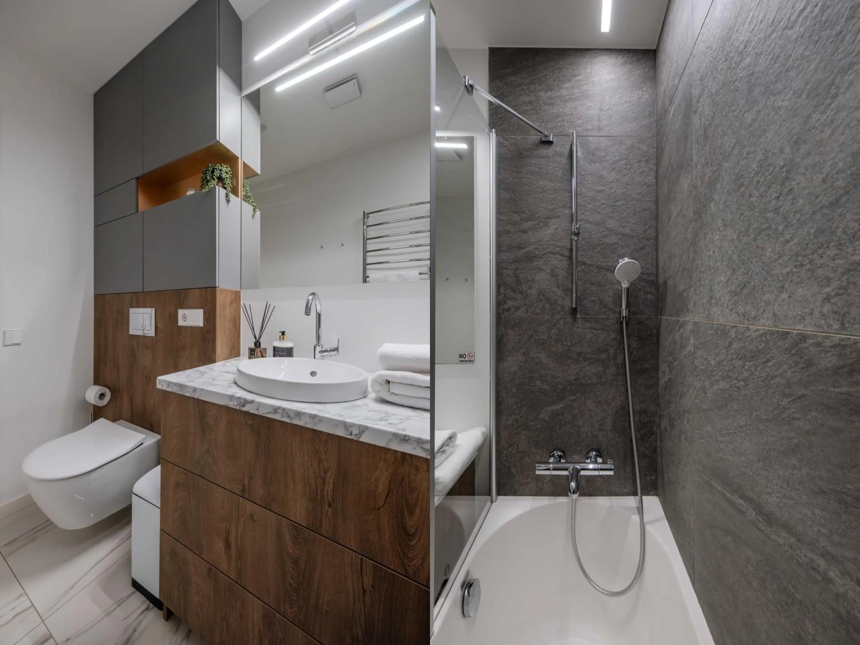 Bathroom in King Mindaugas Apartments