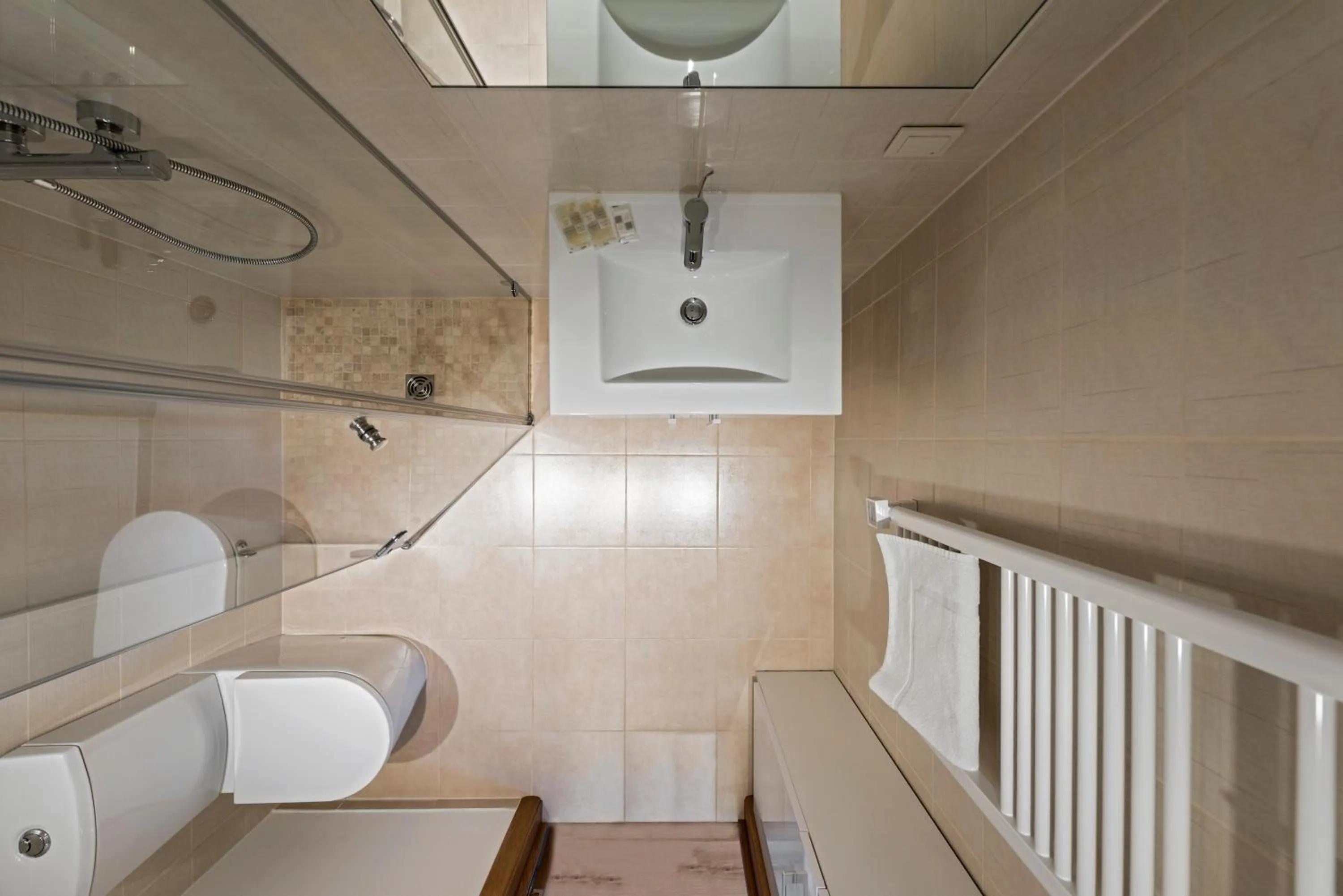 Bathroom in King Mindaugas Apartments