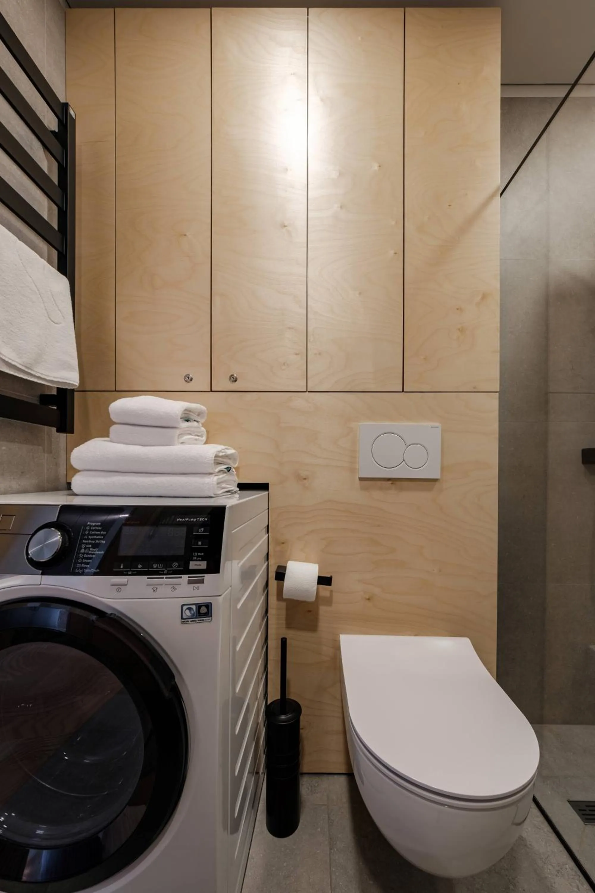 Bathroom in King Mindaugas Apartments