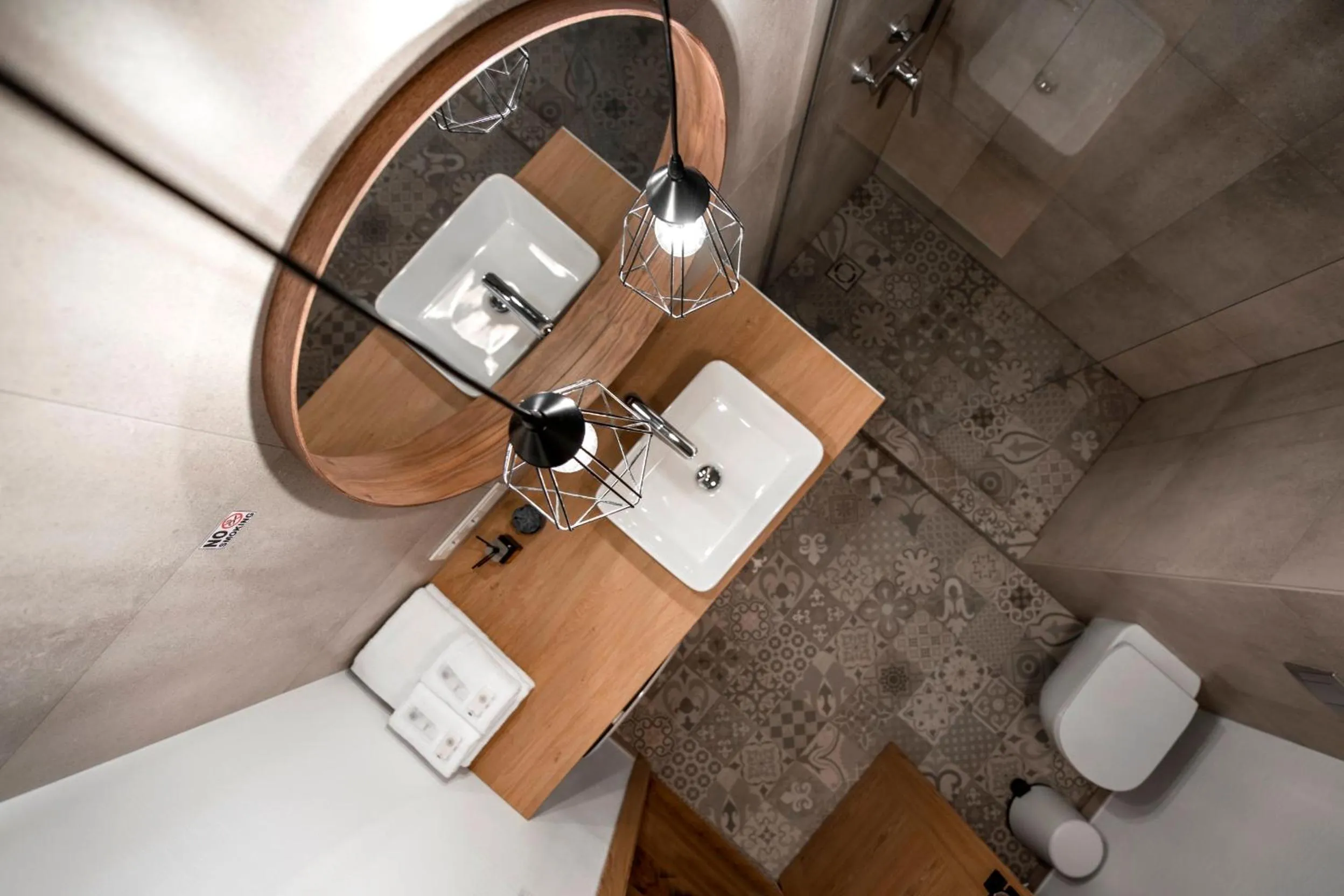 Bathroom in King Mindaugas Apartments