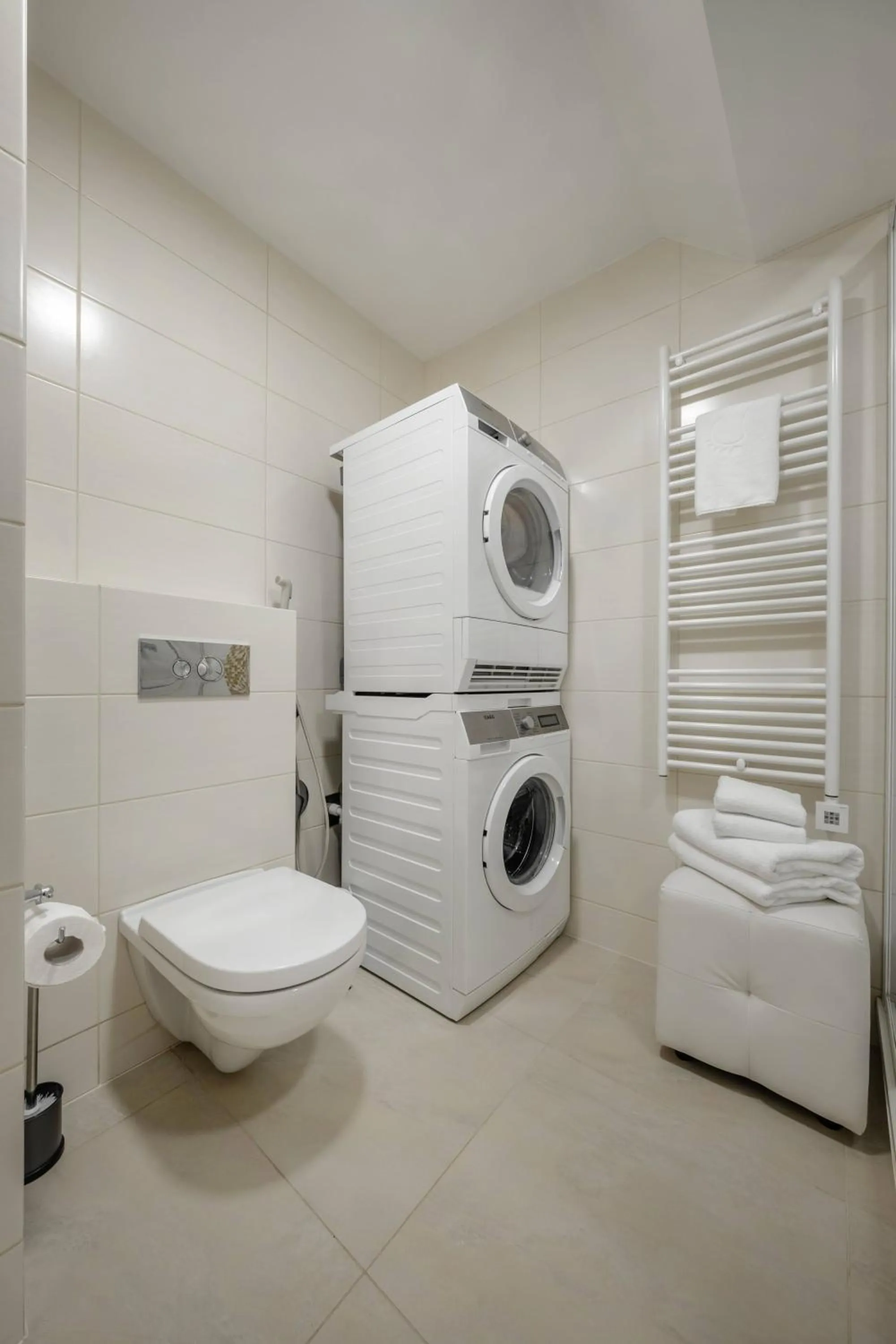 washing machine in King Mindaugas Apartments