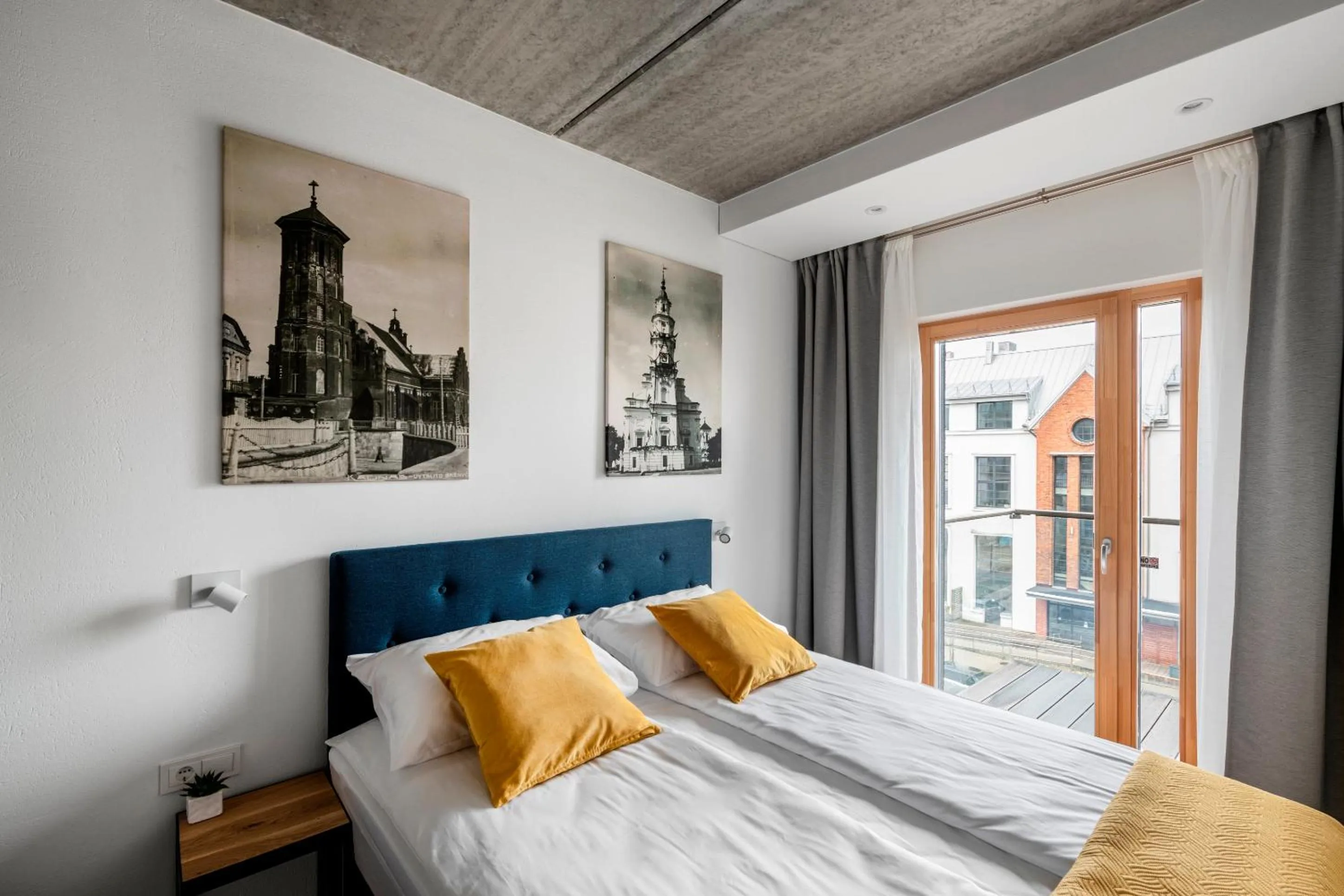 Bedroom, Bed in King Mindaugas Apartments