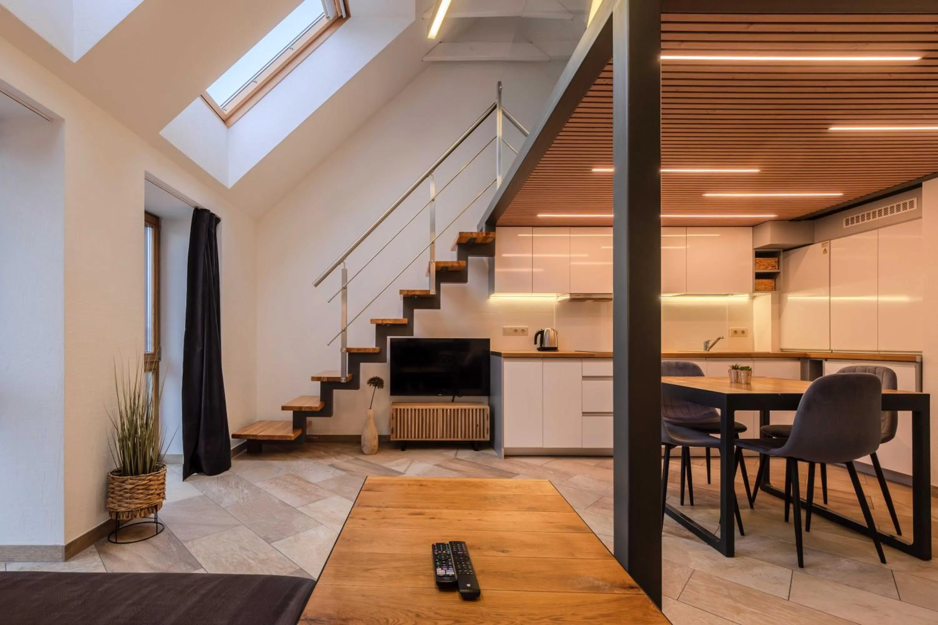 TV and multimedia in King Mindaugas Apartments