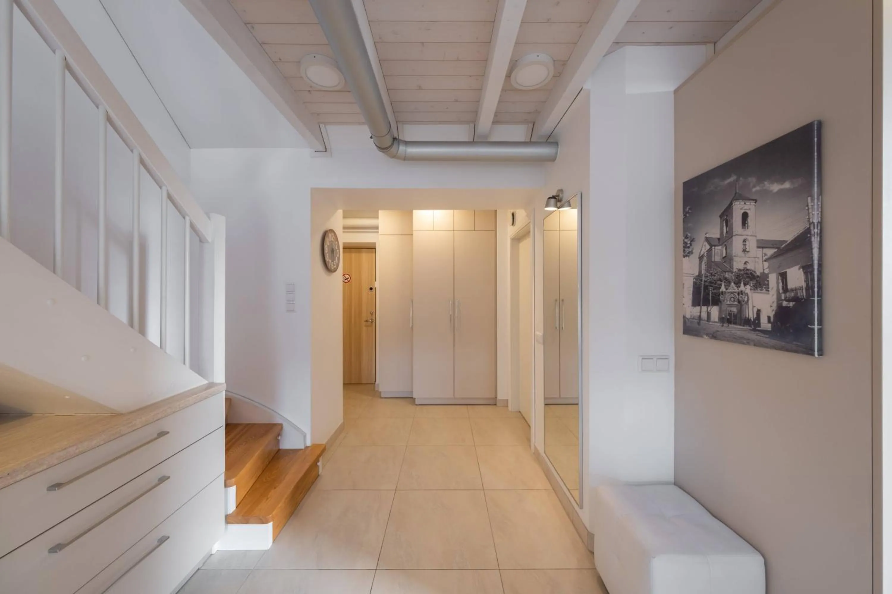 Photo of the whole room in King Mindaugas Apartments