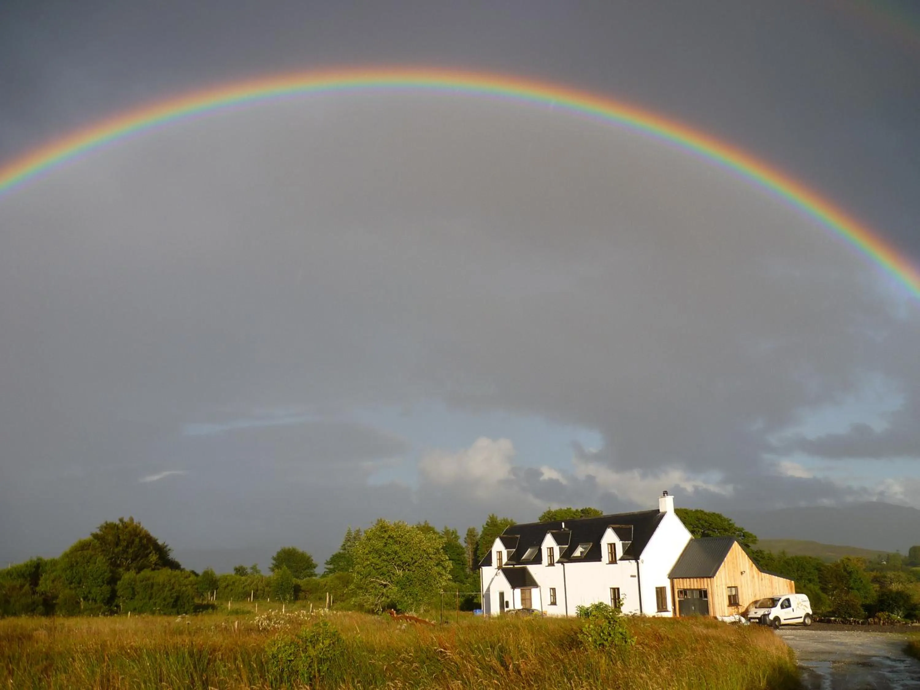 Garden in Off The Hill B&B