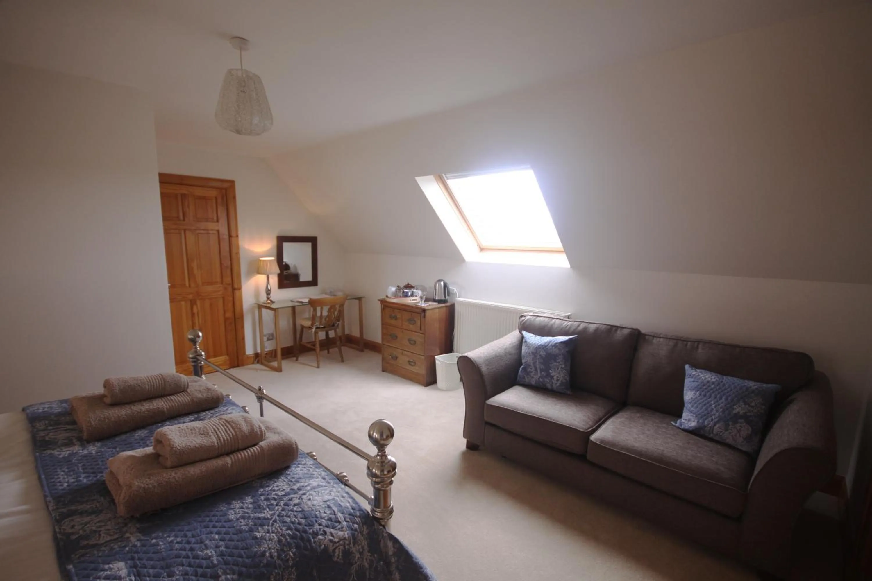 Photo of the whole room in Off The Hill B&B