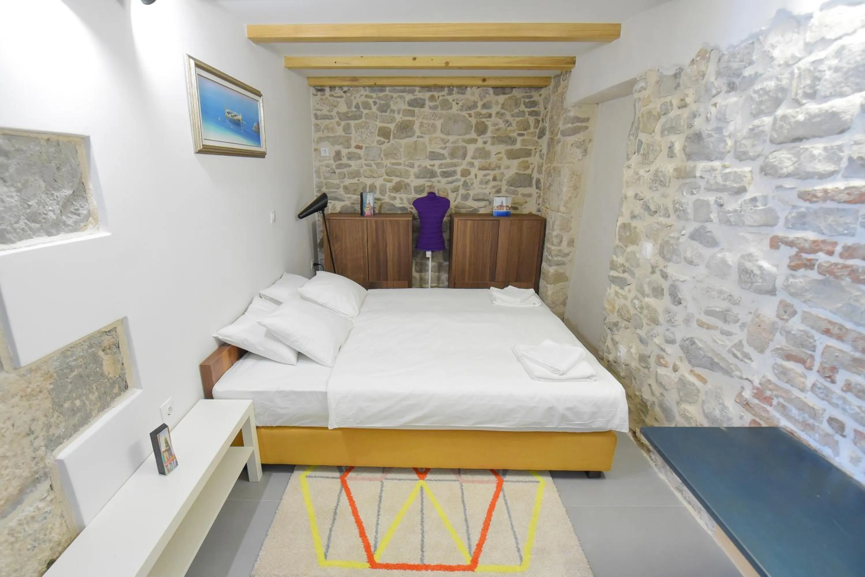 Bed in Pylon Rooms