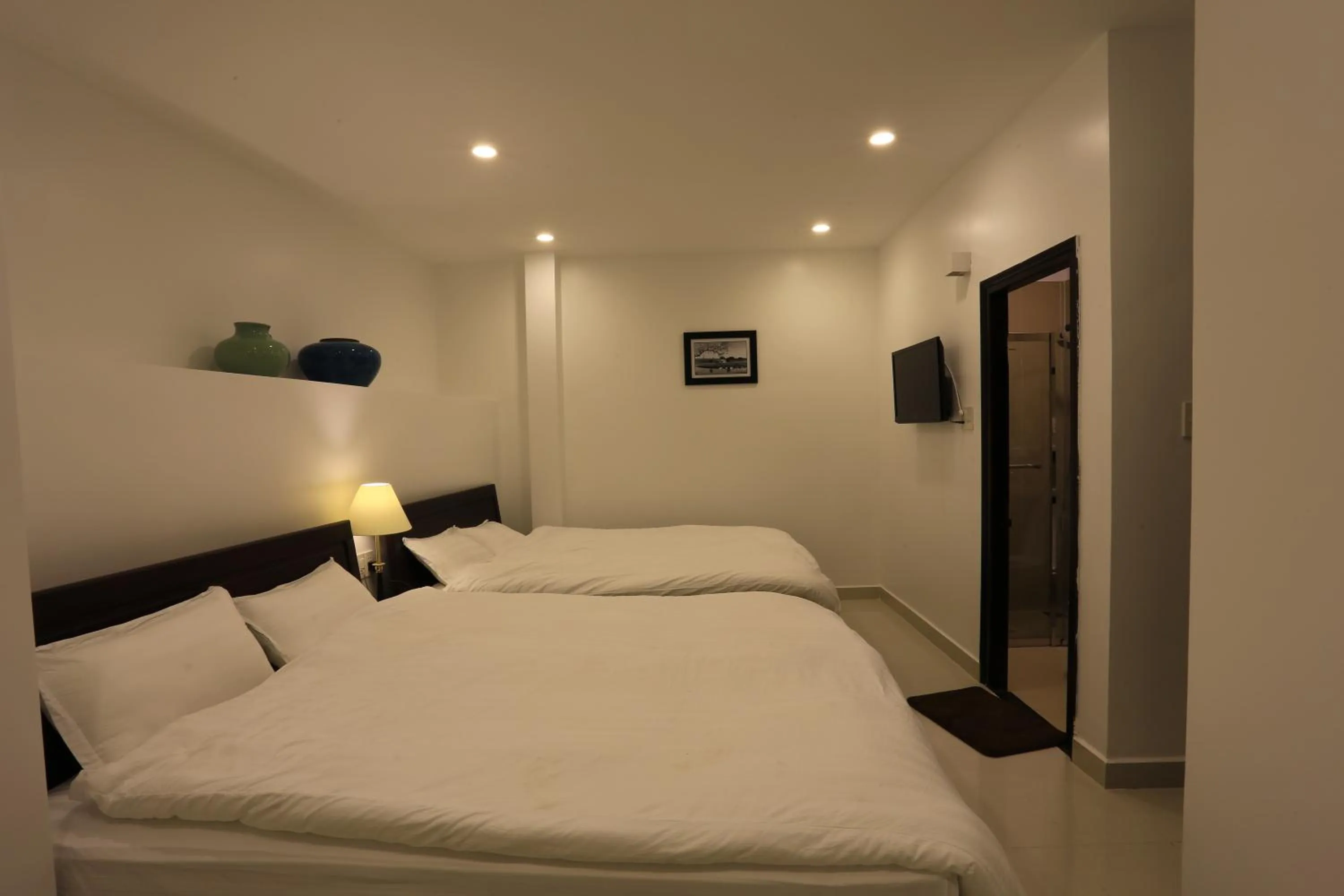 Bed in Xuan Cuong Hotel