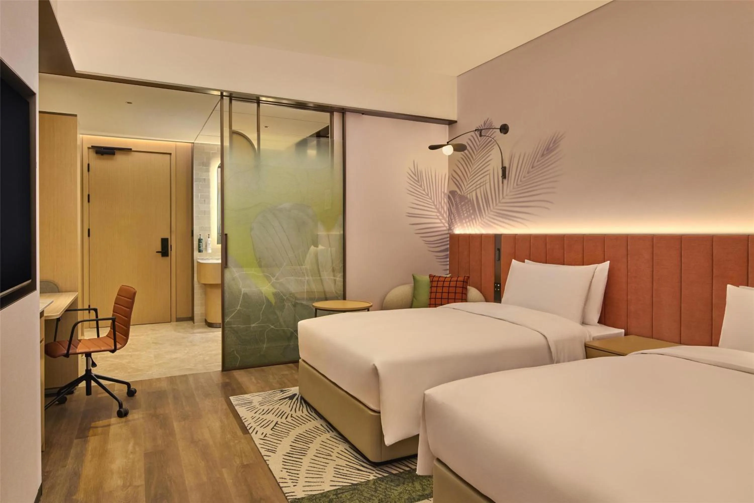 Bed in Hilton Garden Inn Chongqing Central Park