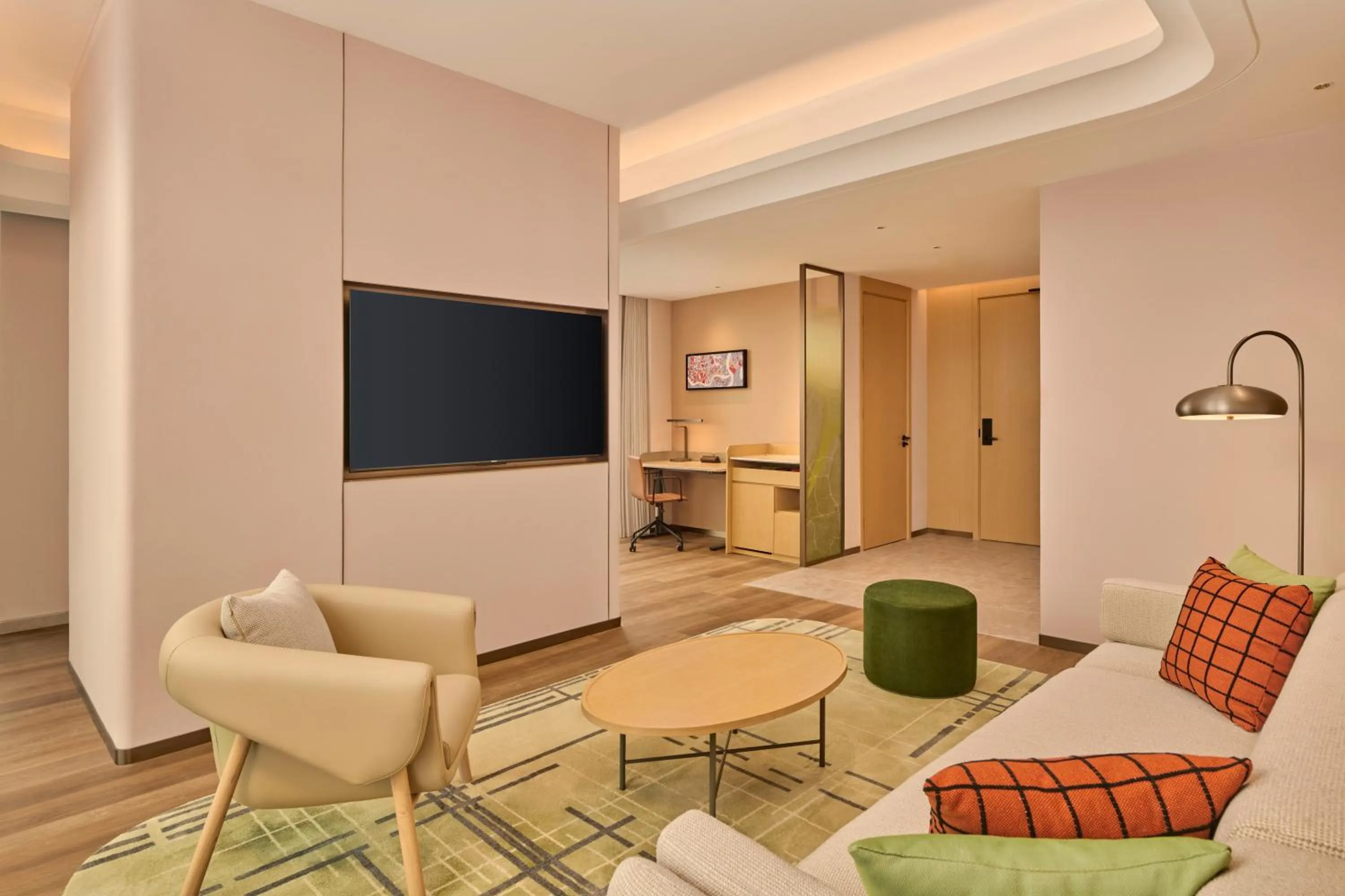 Seating area in Hilton Garden Inn Chongqing Central Park