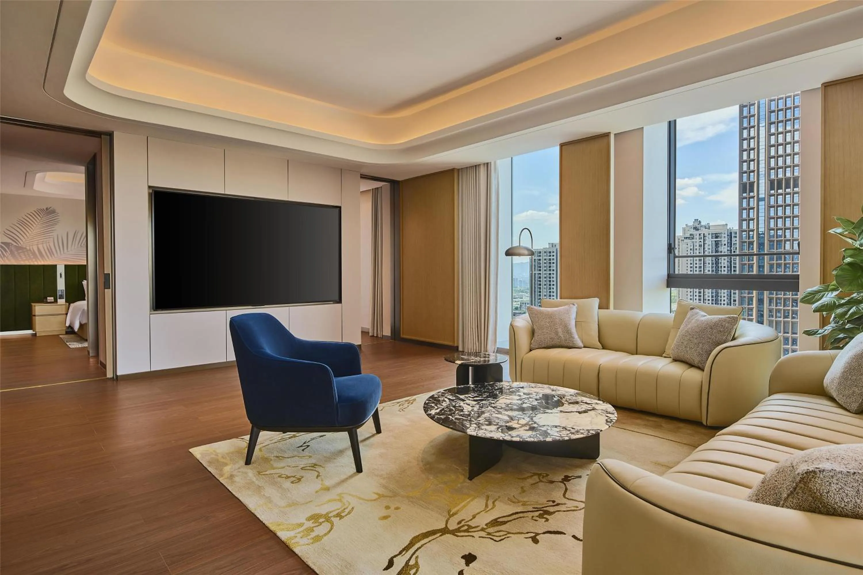 Living room in Hilton Garden Inn Chongqing Central Park