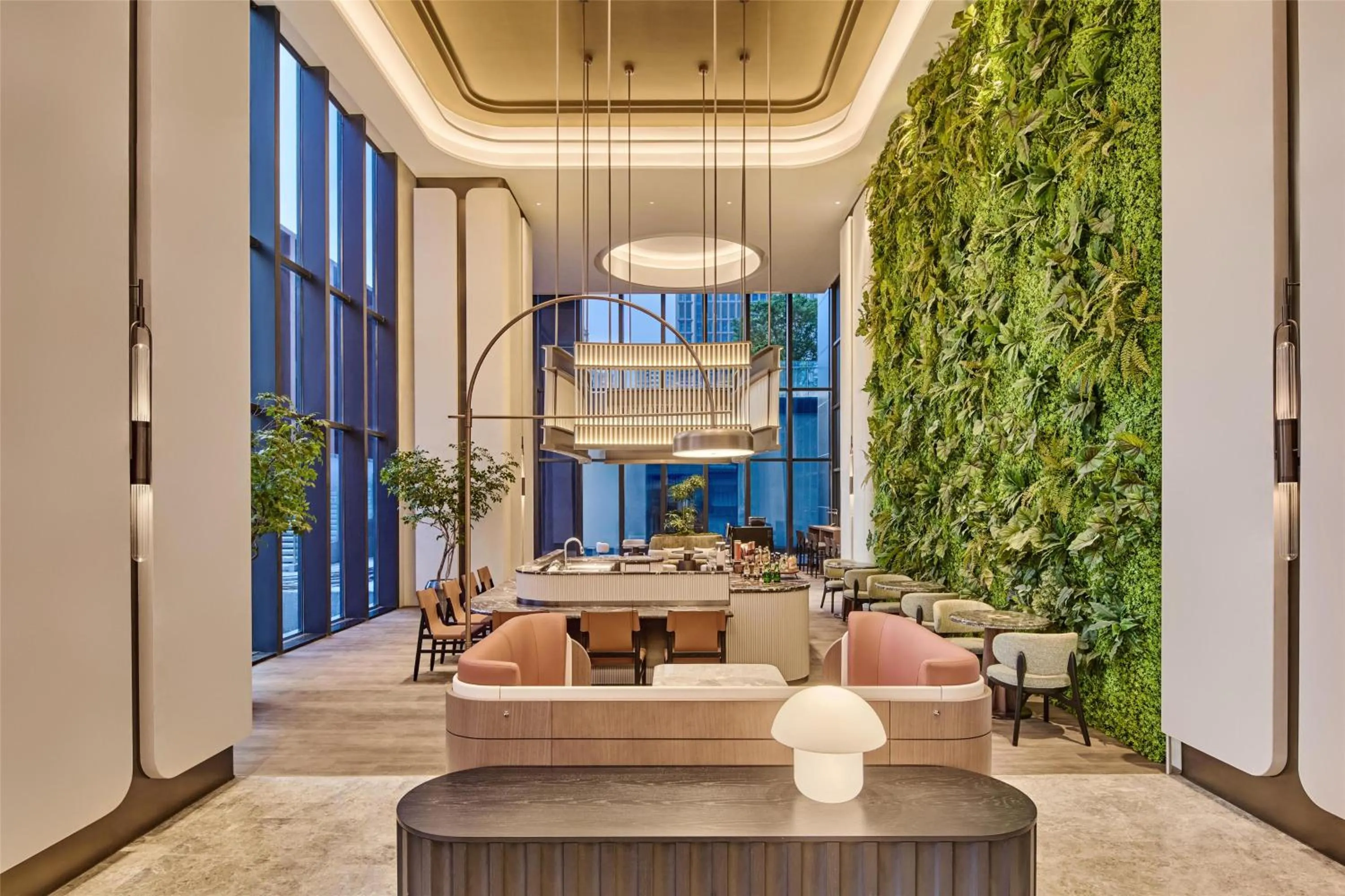 Lobby or reception in Hilton Garden Inn Chongqing Central Park