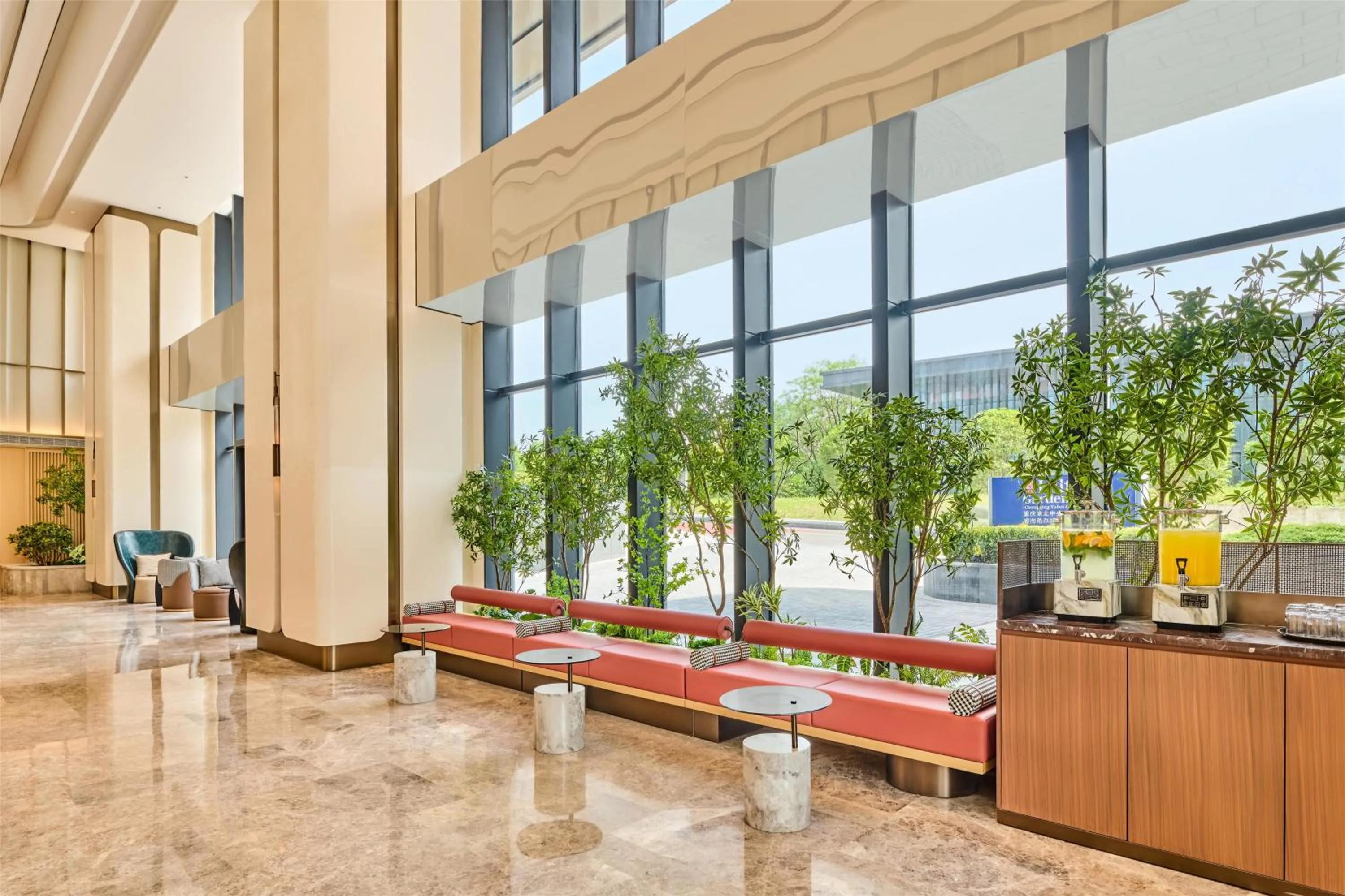 Lobby or reception in Hilton Garden Inn Chongqing Central Park