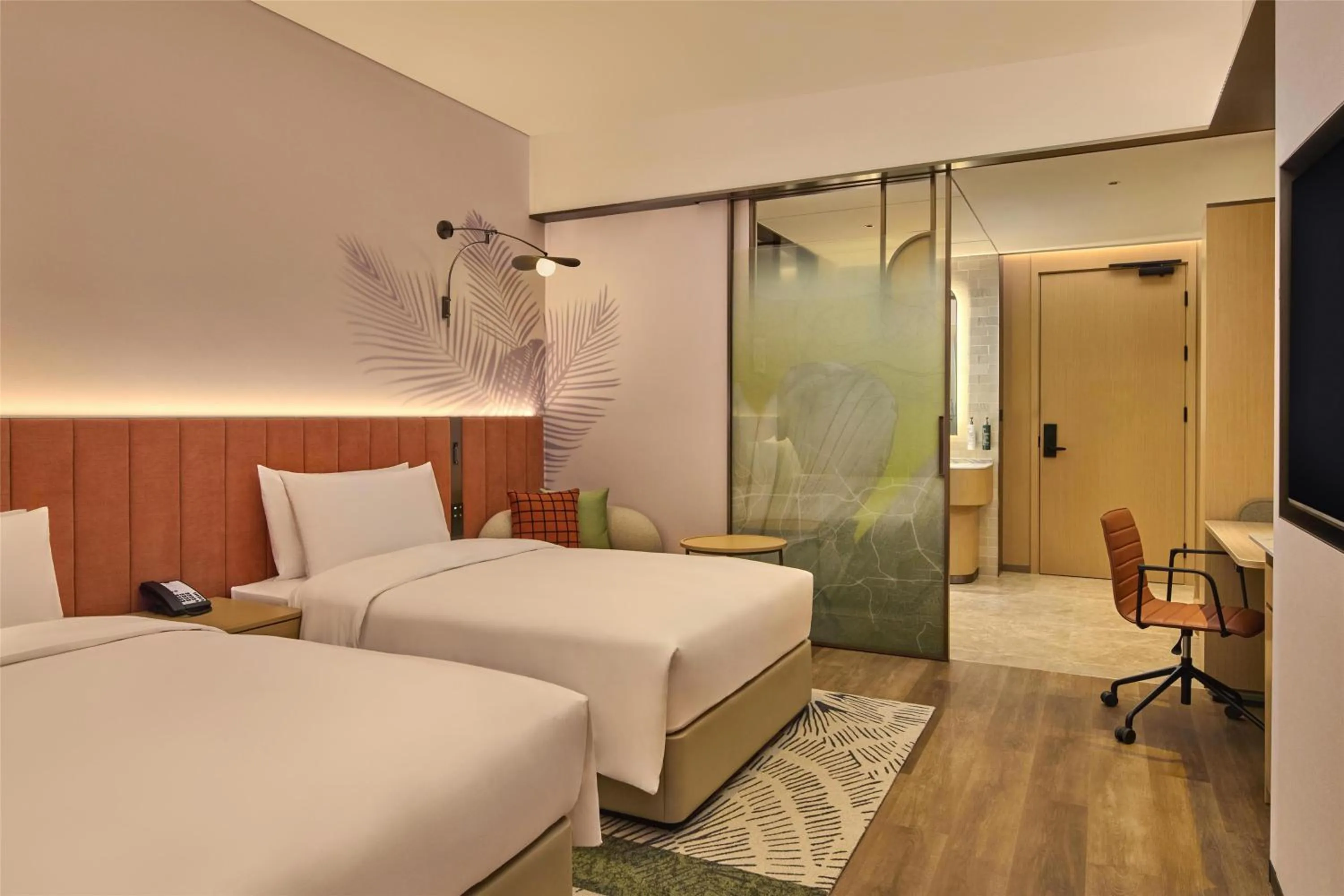 Bed in Hilton Garden Inn Chongqing Central Park