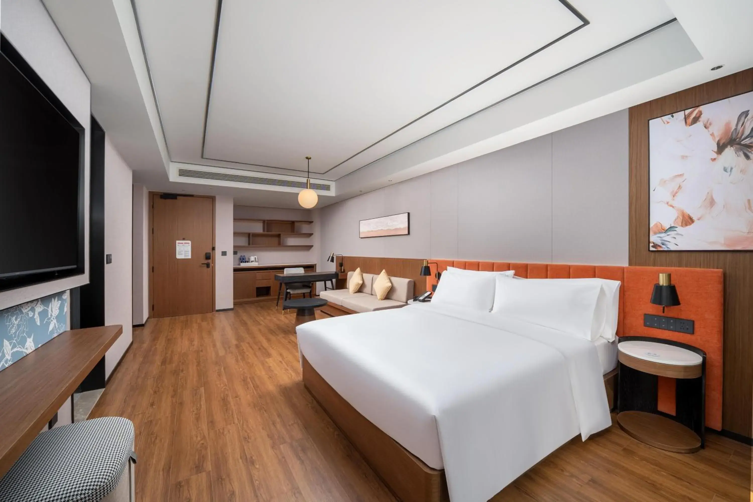 Deluxe King Room in Hilton Garden Inn Shanghai Changxing Island Deluxe King Room in Hilton Garden Inn Shanghai Changxing Island