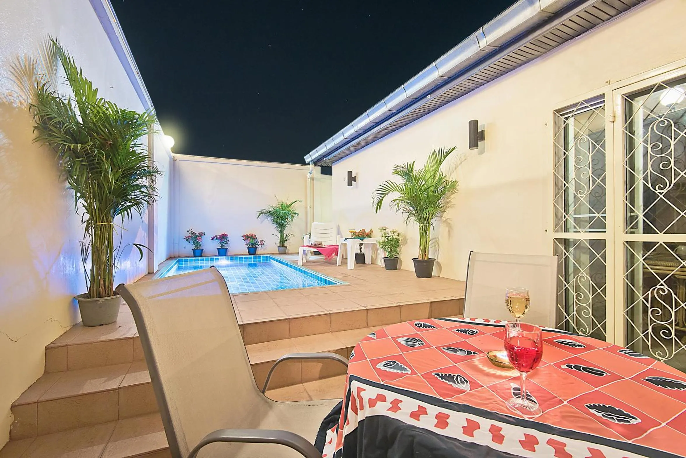 Patio in Butterfly Garden Boutique Residences by Luxury View SHA Extra Plus