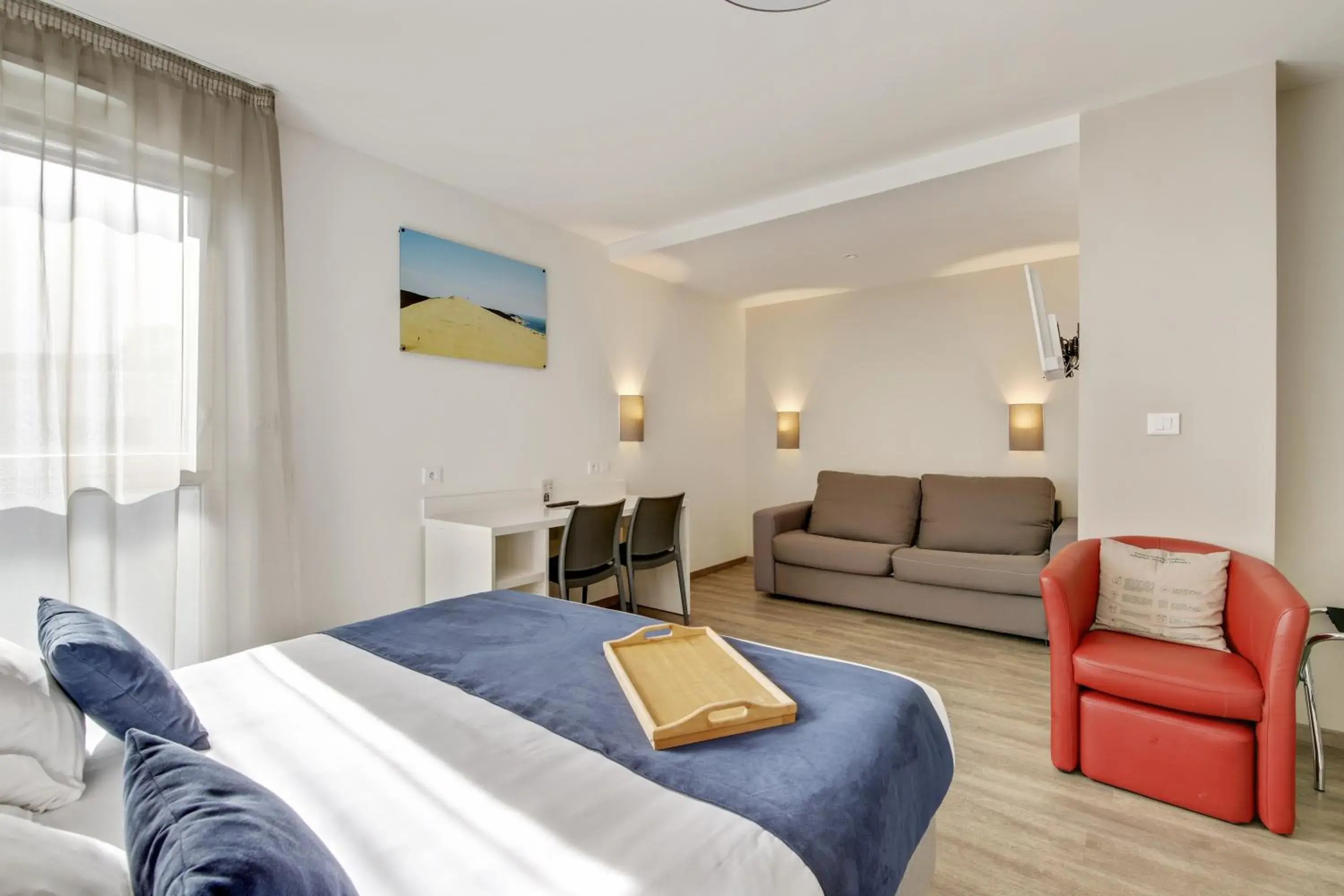 Family Studio 1-4 People (Double Bed + Sofa Bed) in All Suites Appart Hôtel - Bordeaux - Pessac Family Studio 1-4 People (Double Bed + Sofa Bed) in All Suites Appart Hôtel - Bordeaux - Pessac