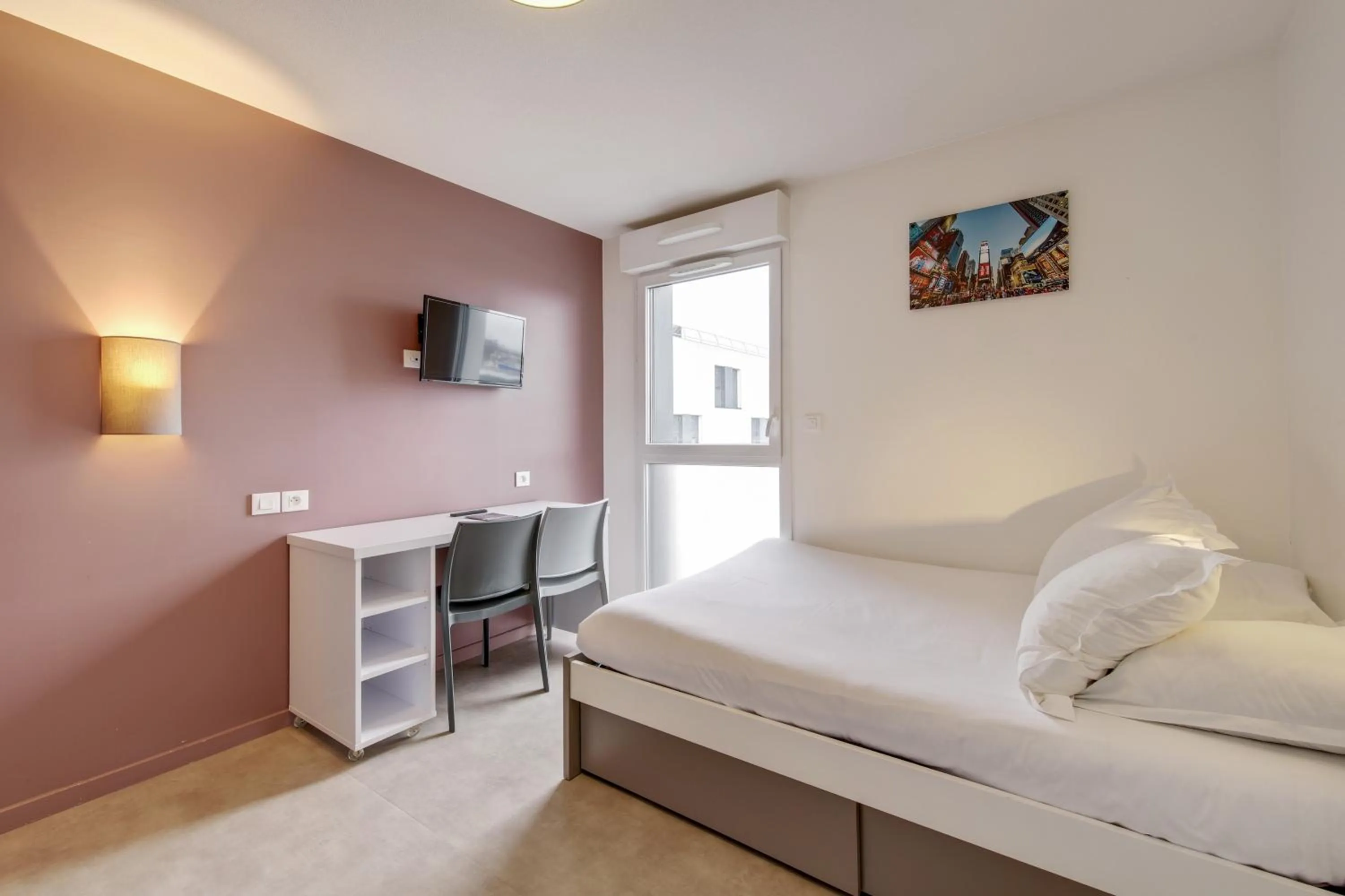 Bed in All Suites Appart Hôtel - Bordeaux - Pessac