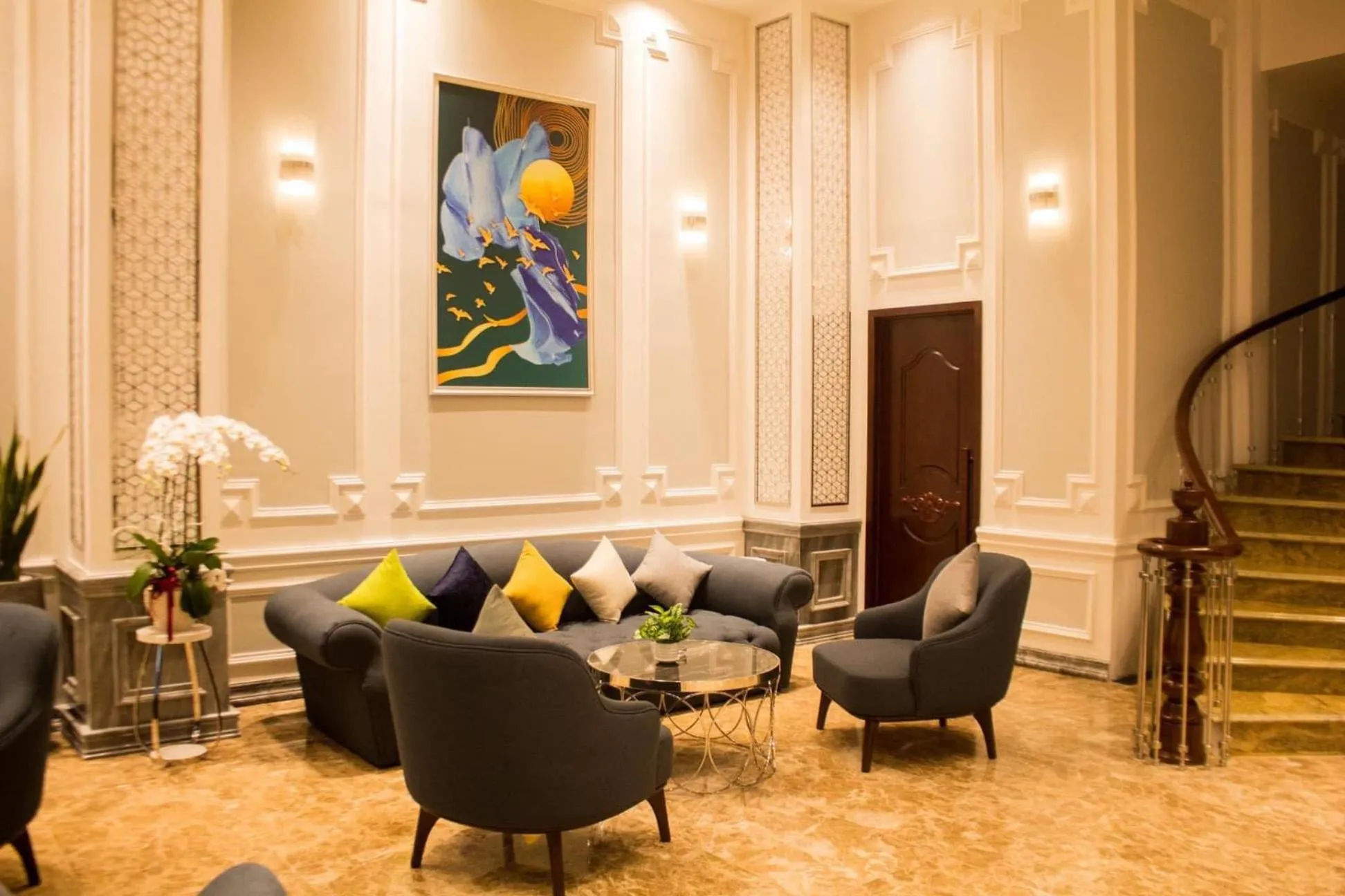 Seating area in Minh Tam Phu Nhuan Hotel & Spa