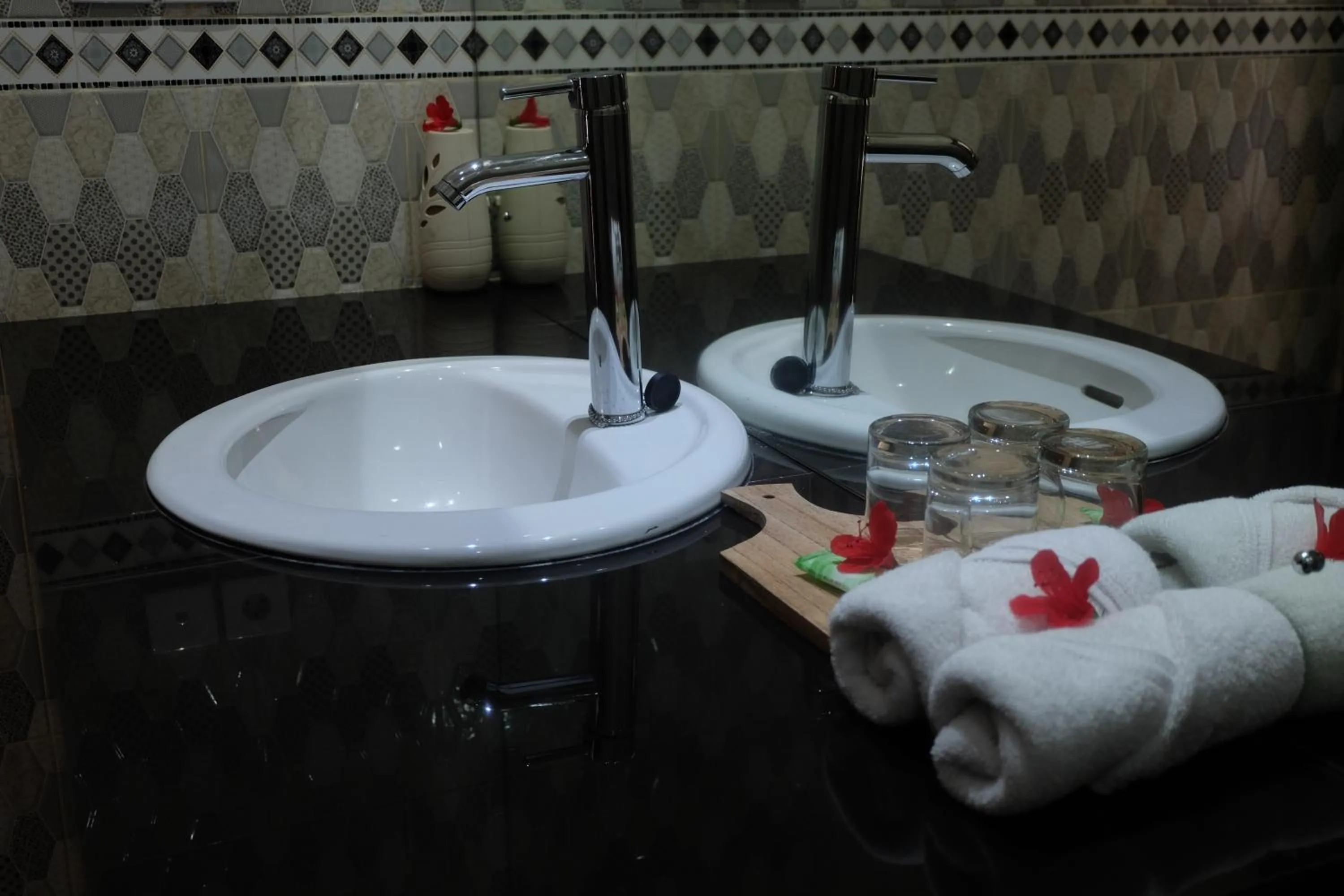 Bathroom in Kartika Bungalows