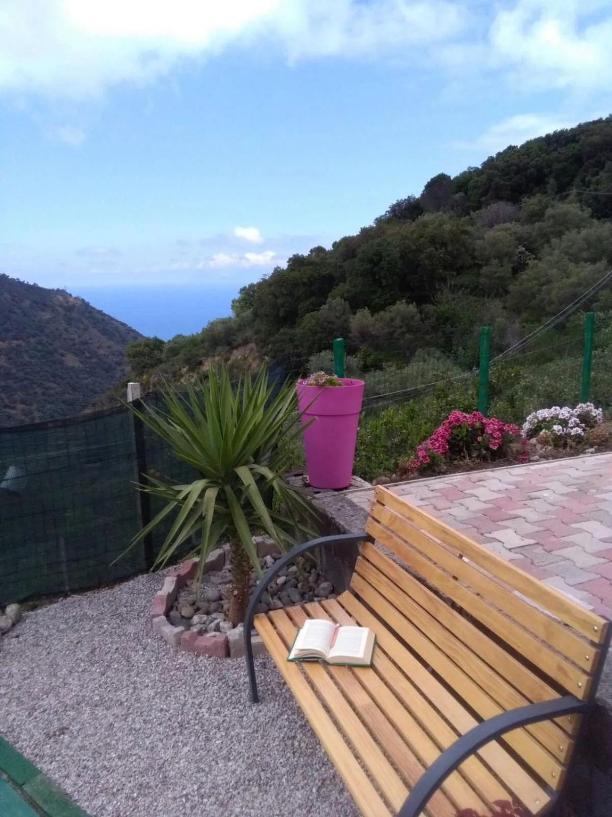 Garden in B&B Gàttina