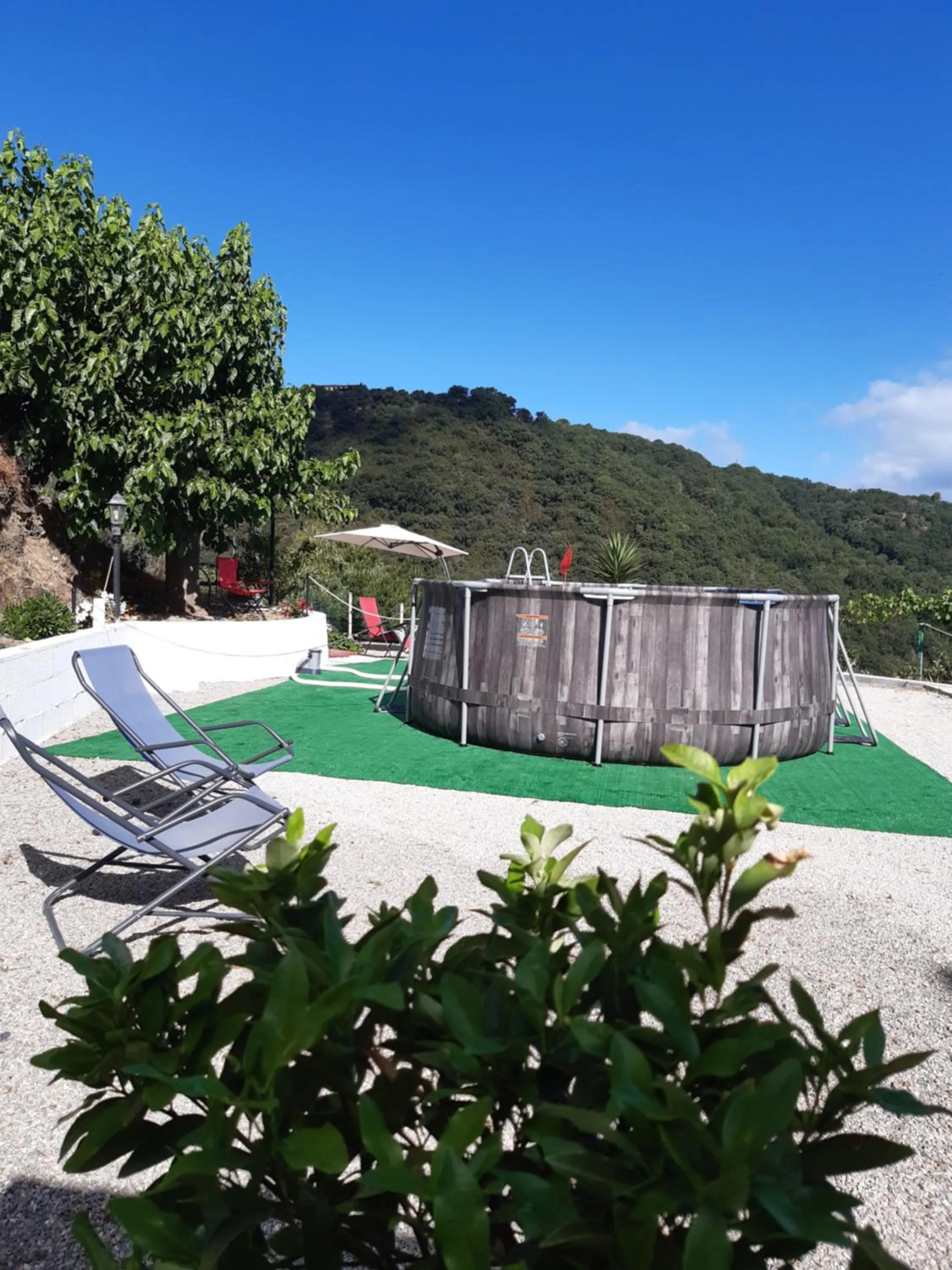 Swimming pool in B&B Gàttina