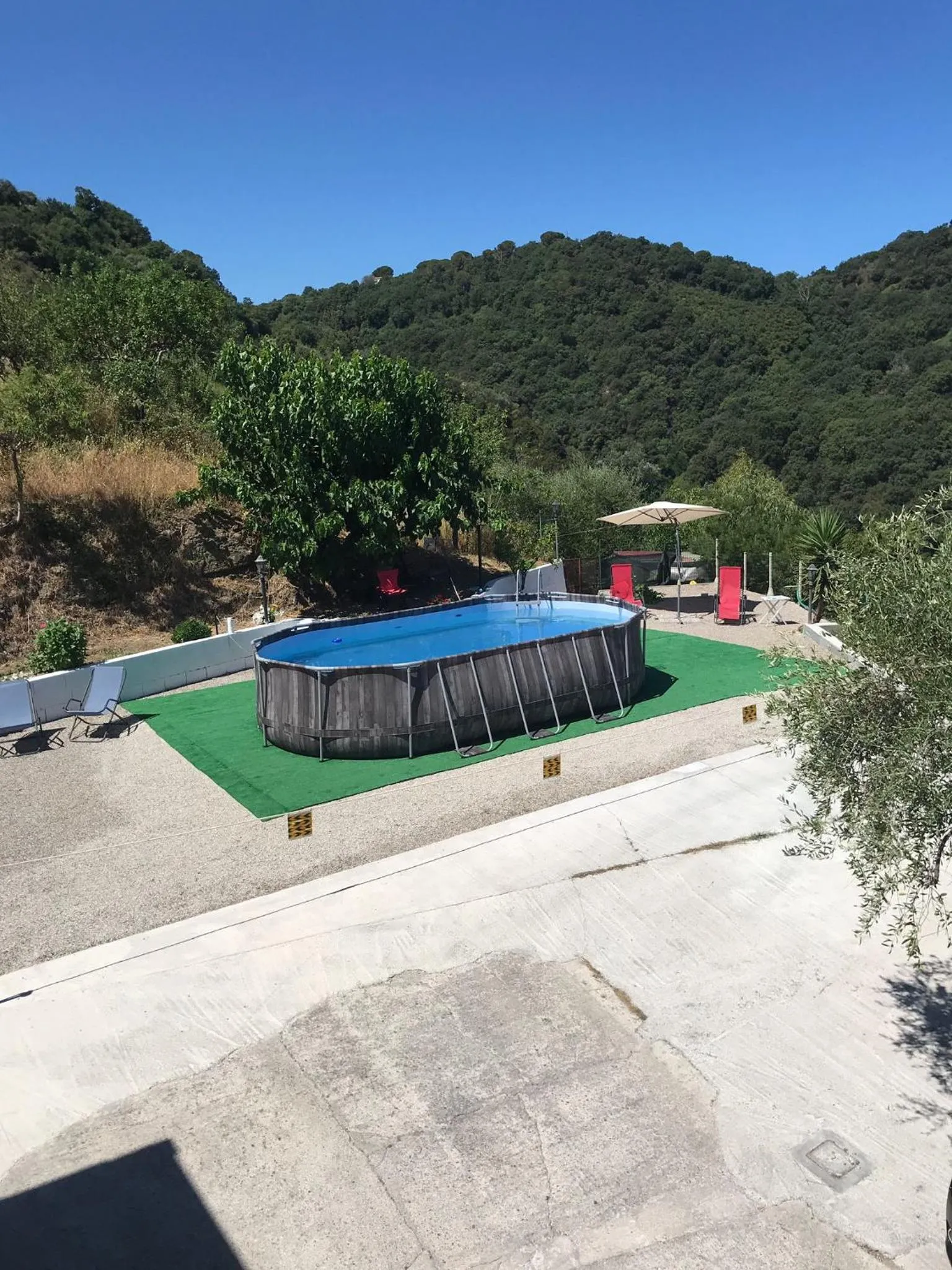 Bird's eye view in B&B Gàttina