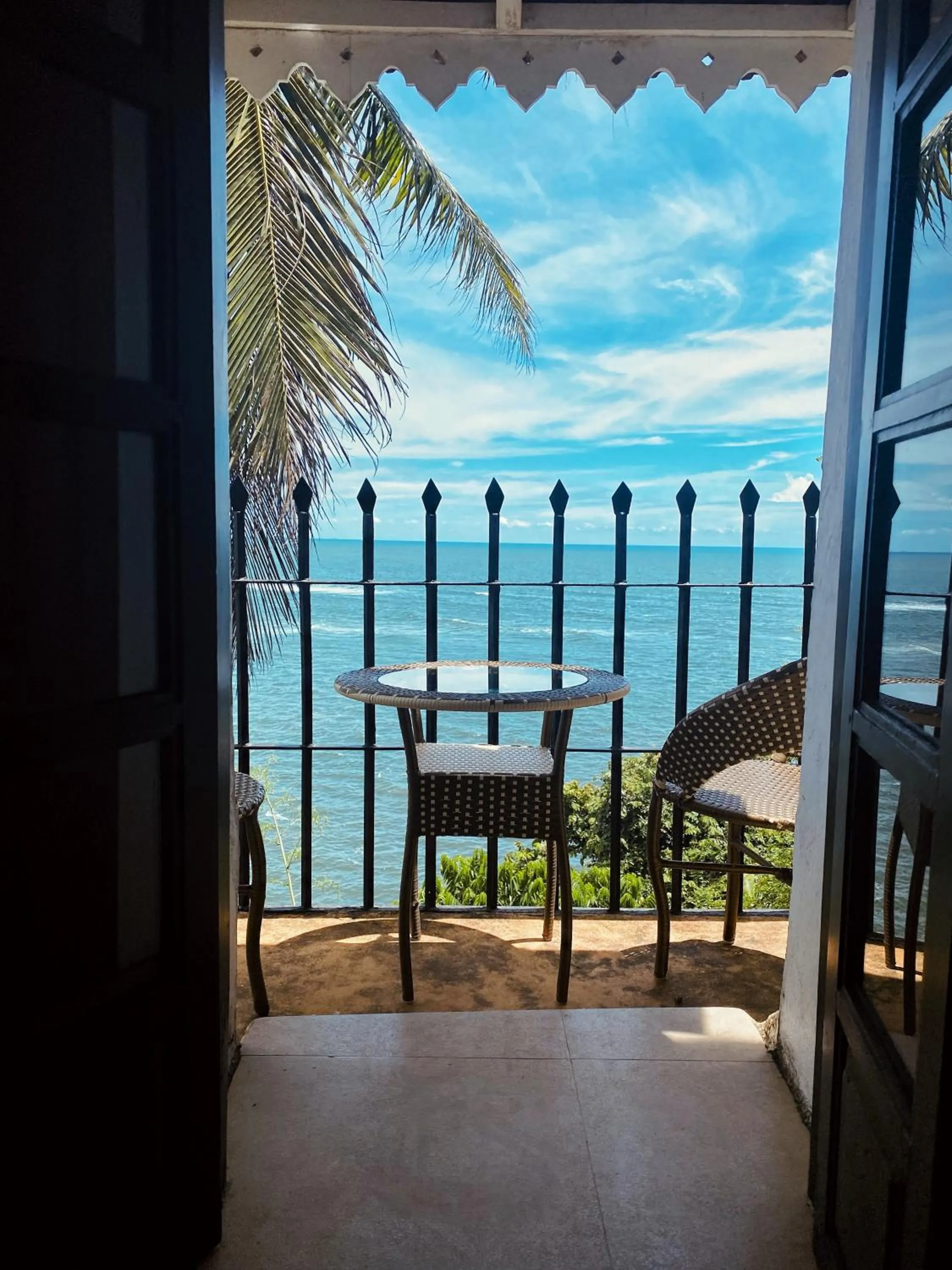 Balcony/Terrace in Fort Tiracol Goa