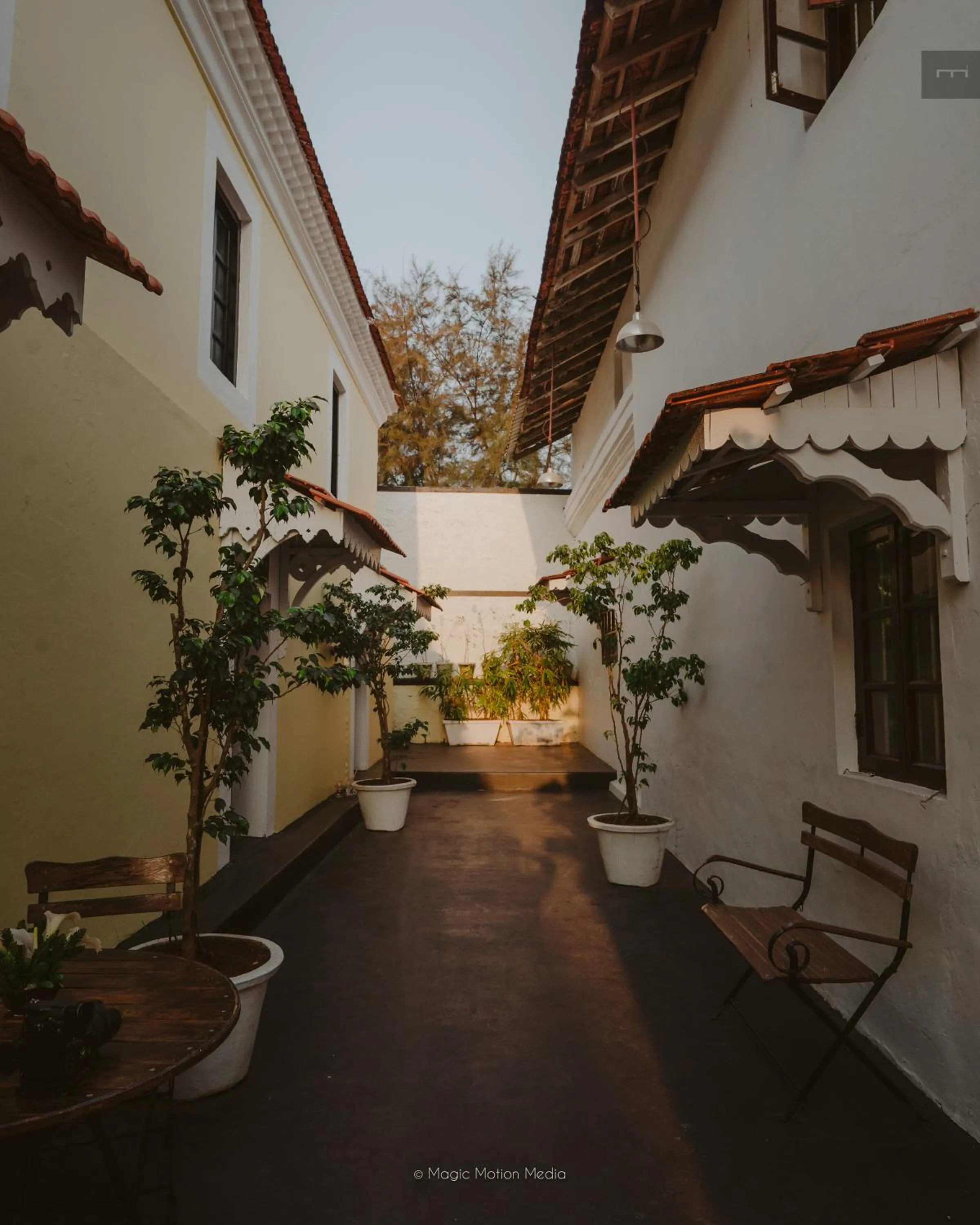 Property building in Fort Tiracol Goa