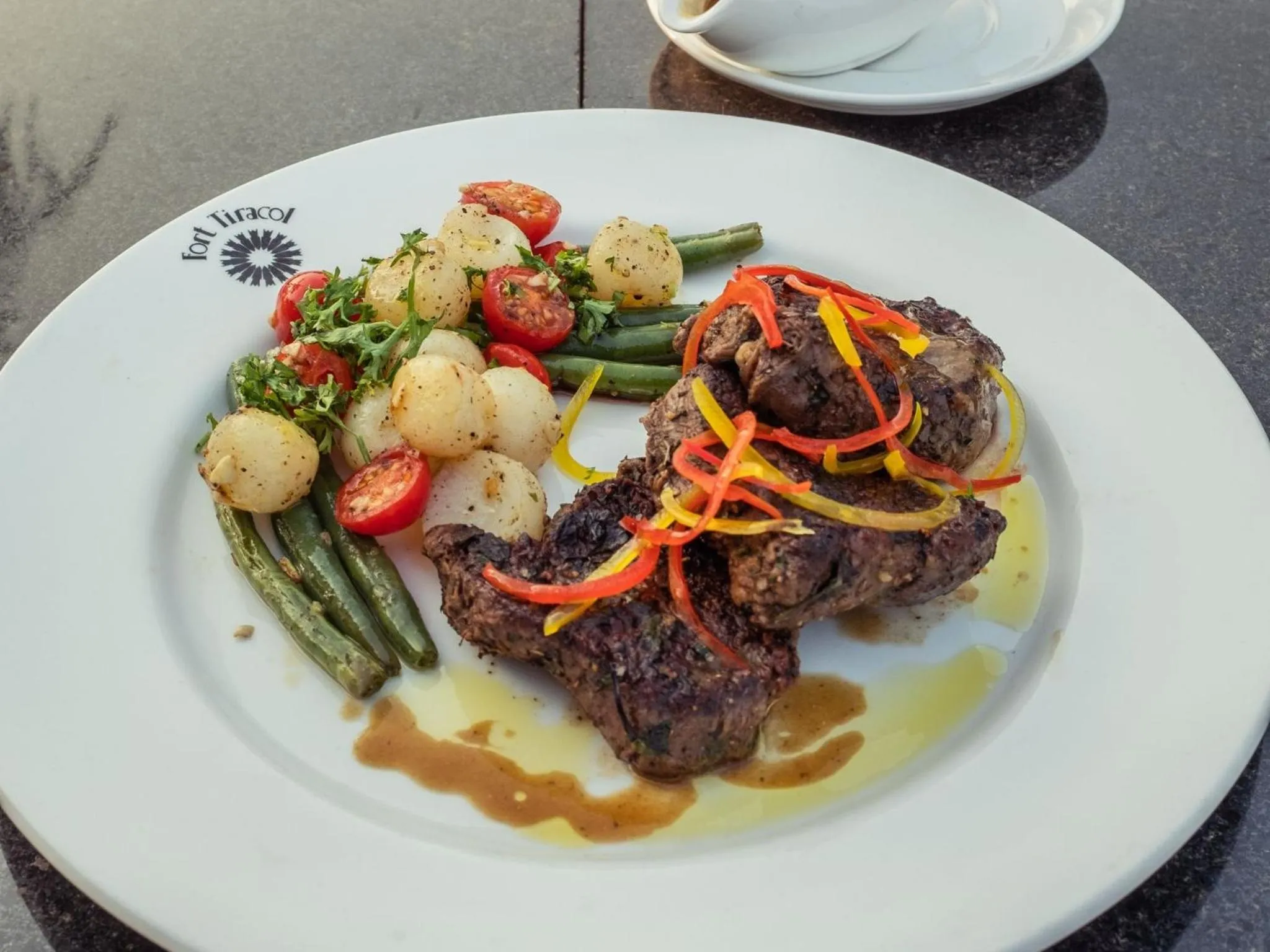 Food in Fort Tiracol Goa