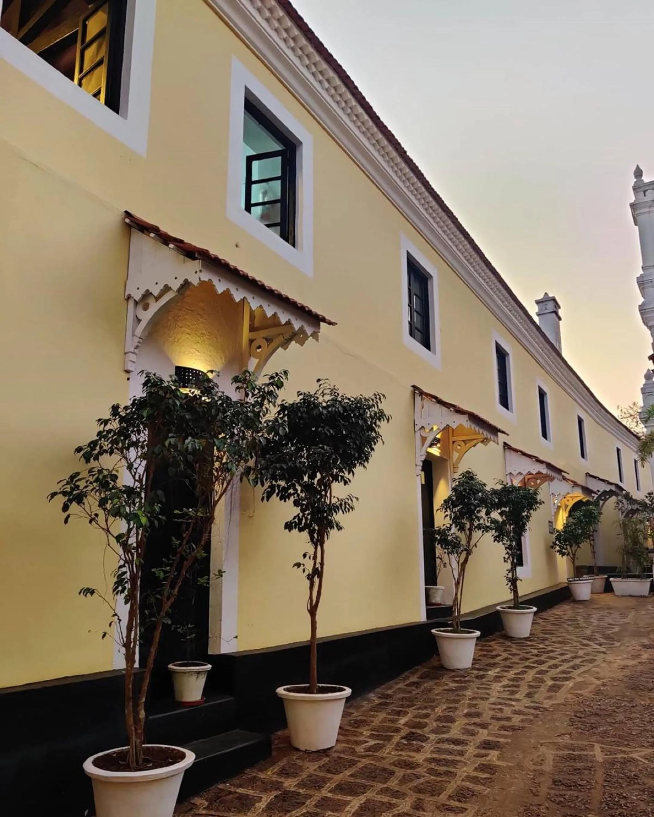 Property building in Fort Tiracol Goa