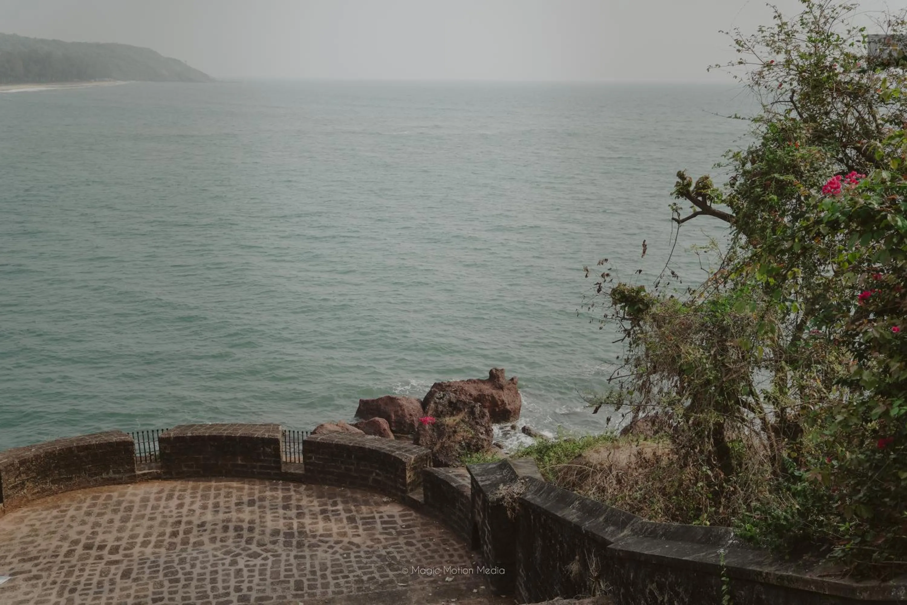 Sea view in Fort Tiracol Goa