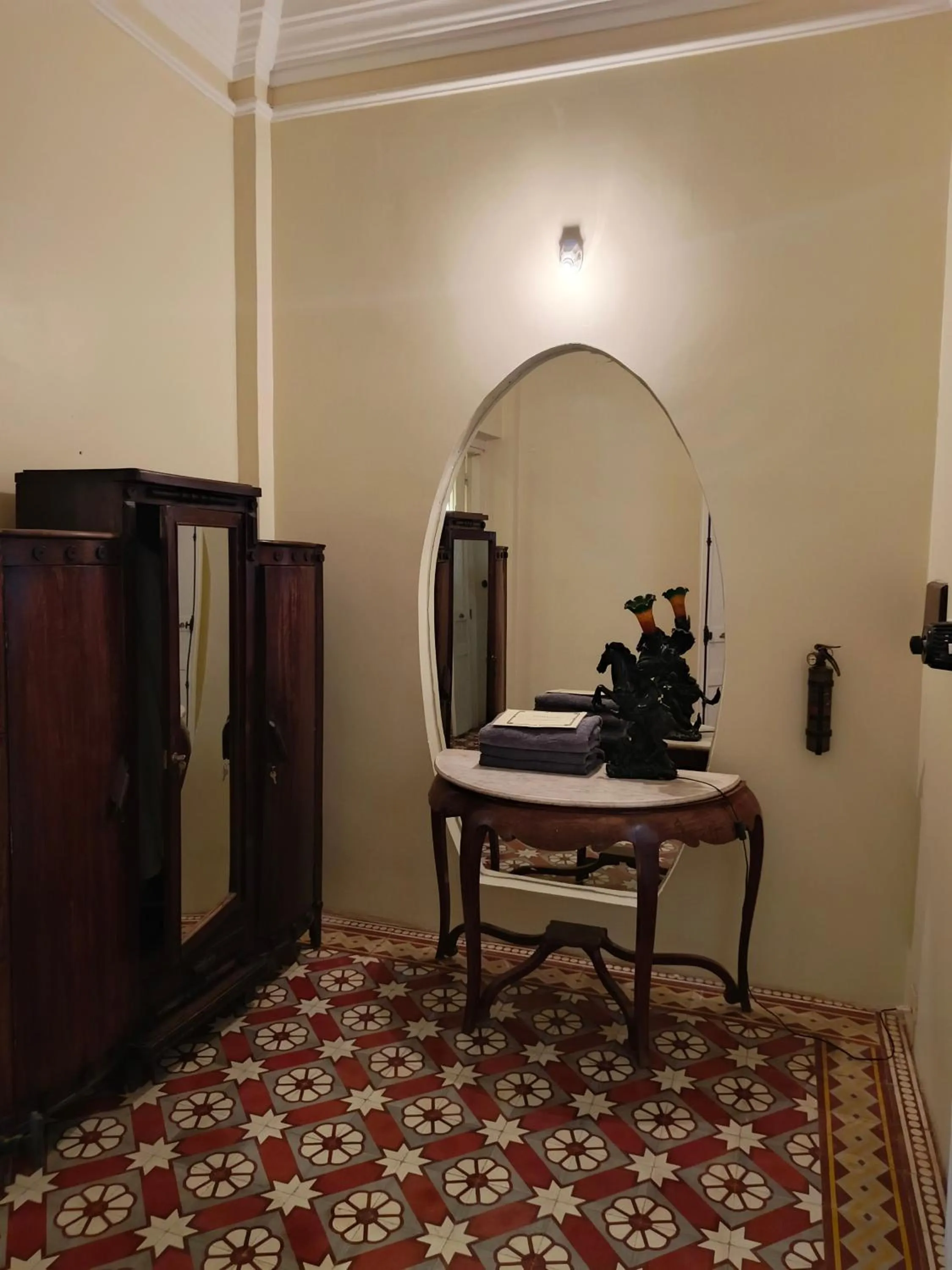 Seating area in La Villa