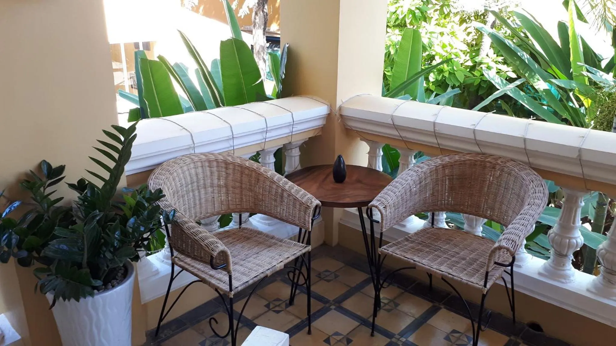 Balcony/Terrace in La Villa